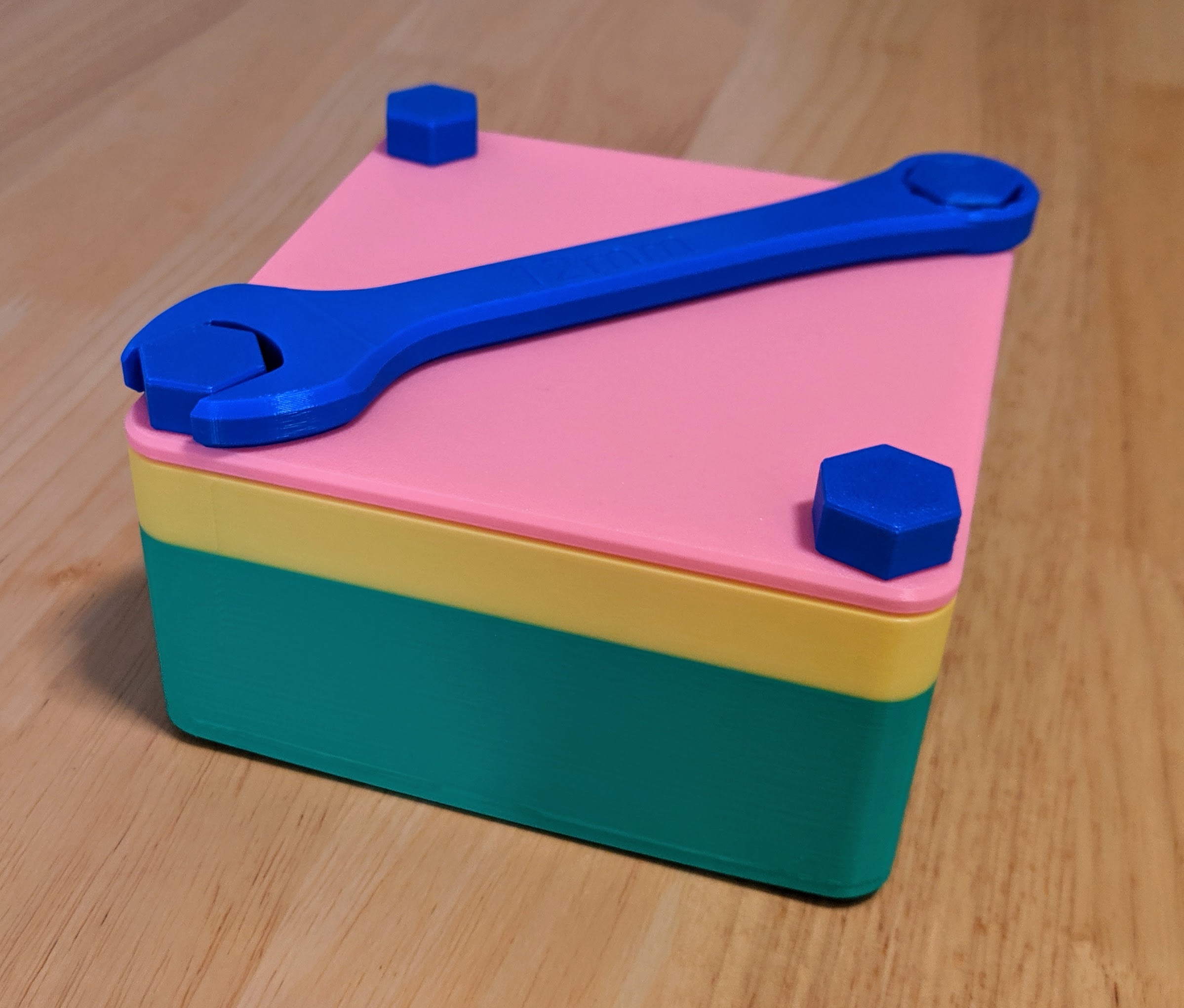 Kids Toy: Wrench (Spanner) and Bolt Box - photo 2
