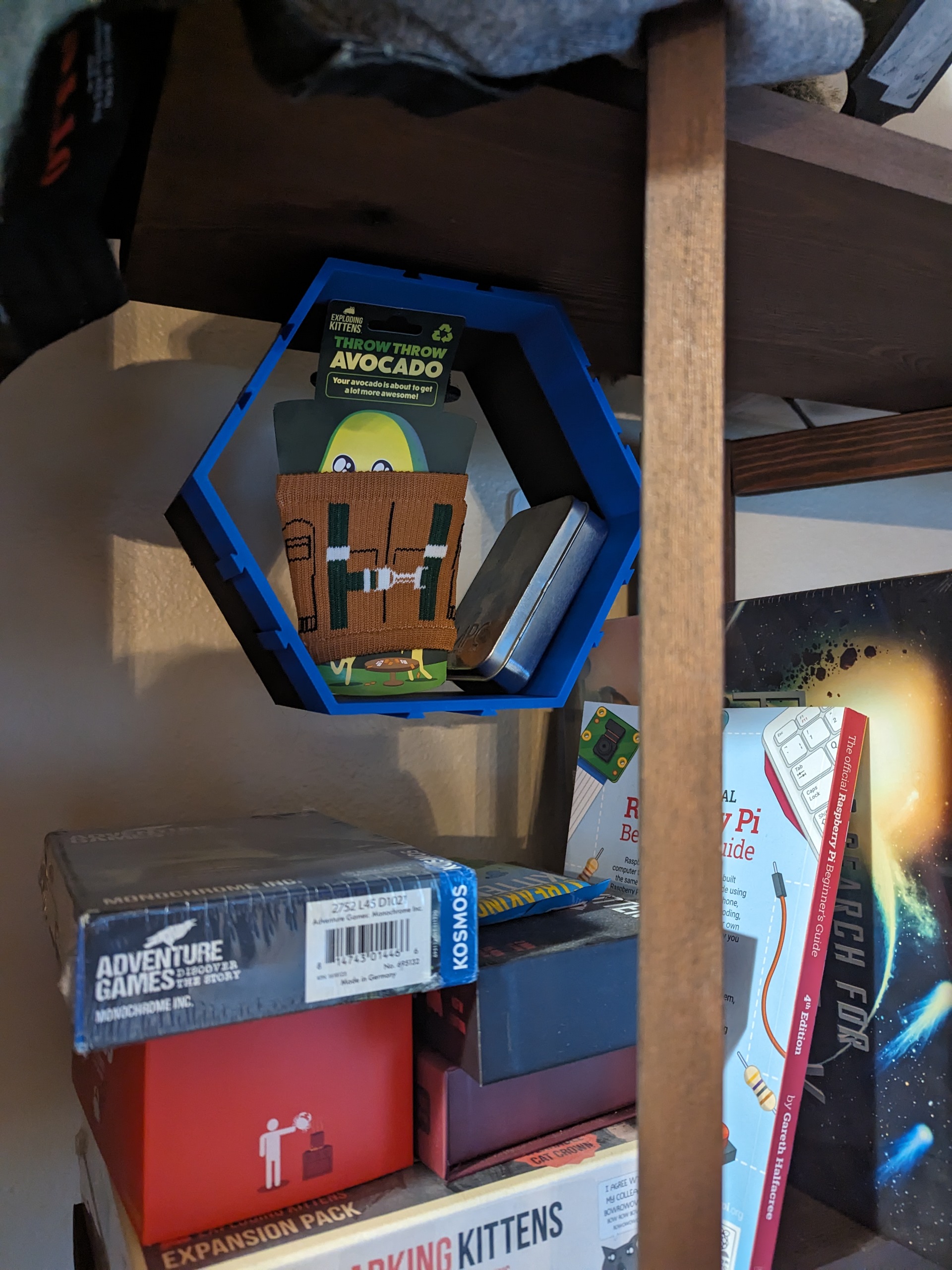 Clamp on Hex Cubby / Shelf