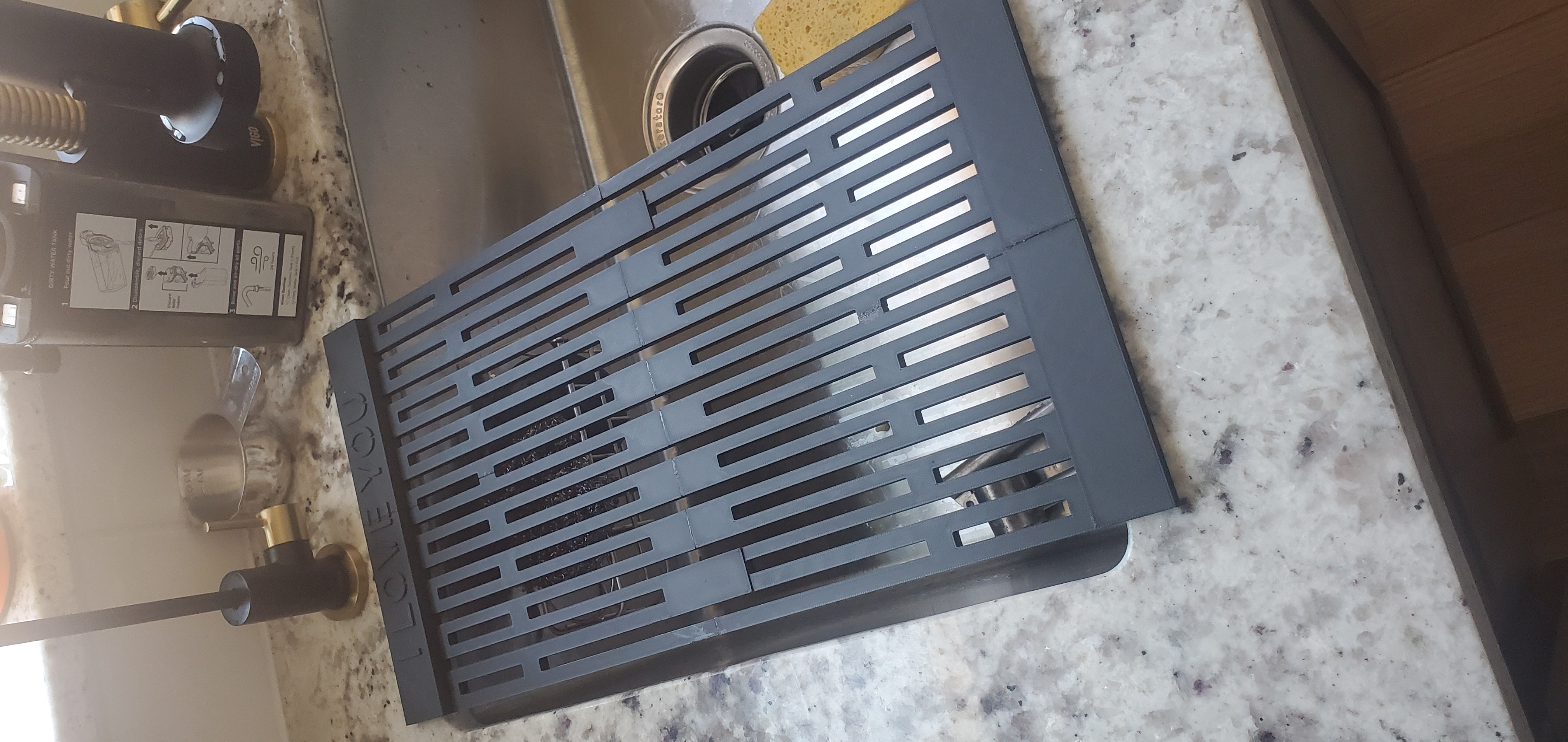 Drying rack for kitchen sink - photo 2