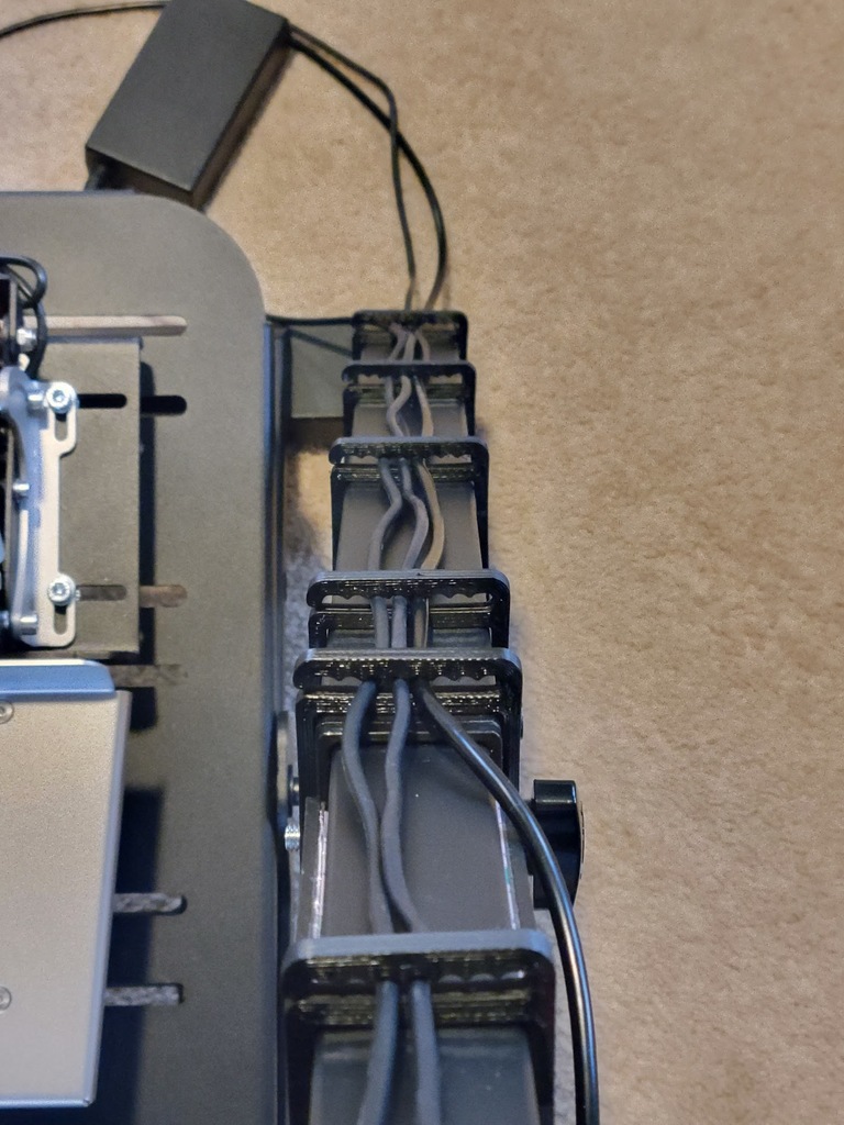 Cable Management Clips for Next Level Racing Wheel Stand 2.0 - photo 2