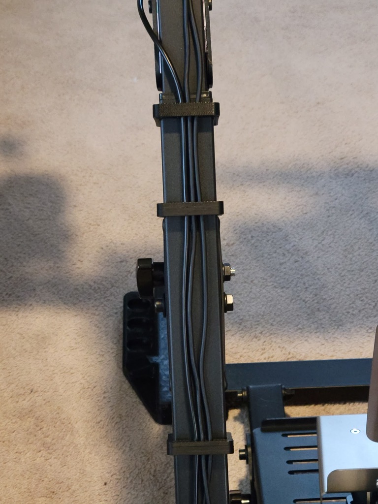 Cable Management Clips for Next Level Racing Wheel Stand 2.0 - photo 4