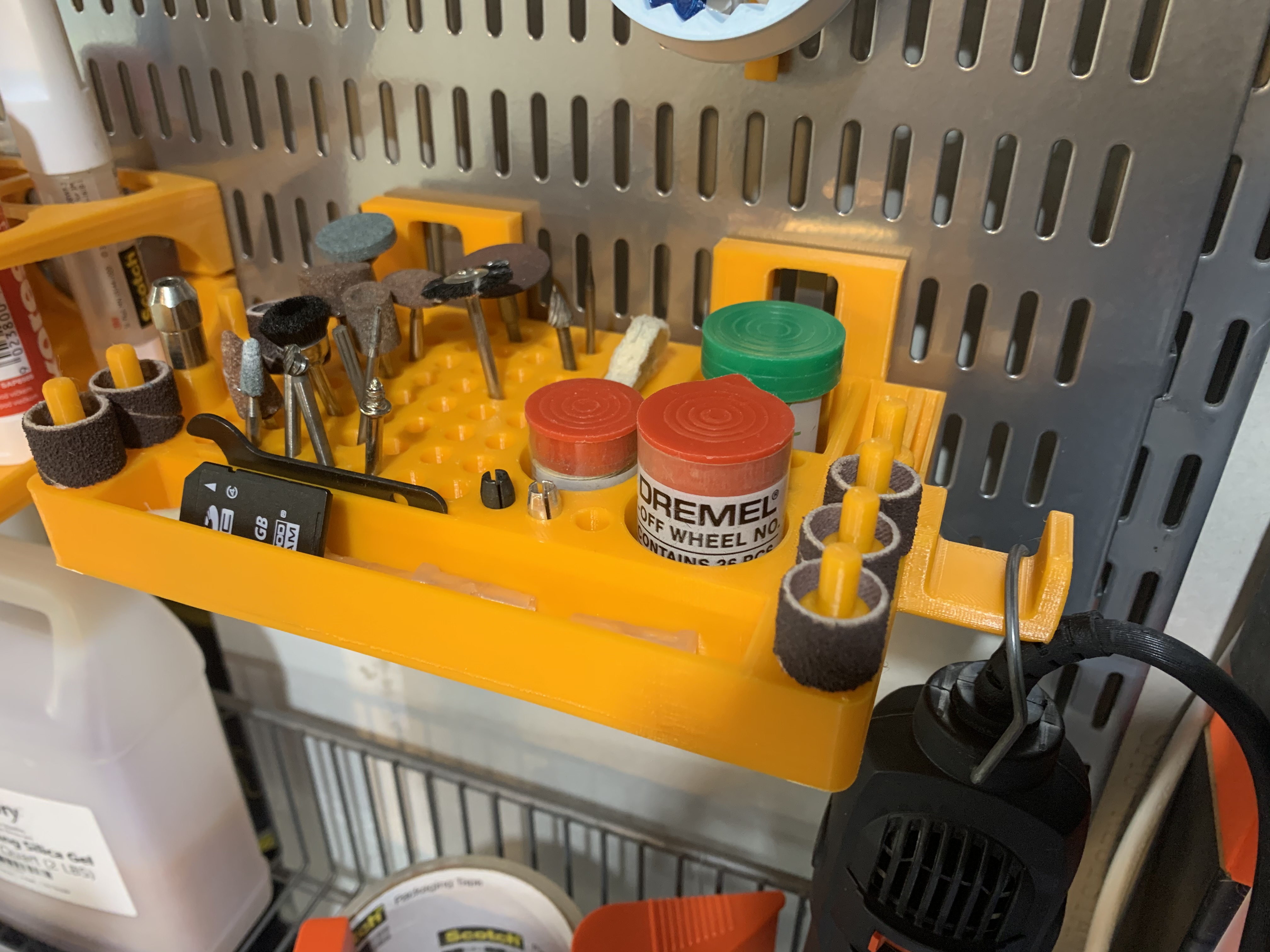 Rotary Accessory Tool Organizer - Elfa bracket - photo 3