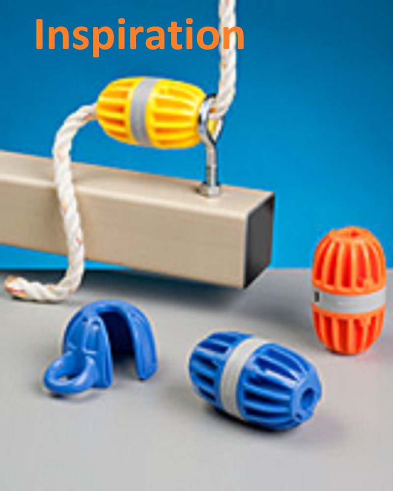 Rope knot clamp lock for secure hard-stops against eyescrews, pulleys, etc. - photo 4