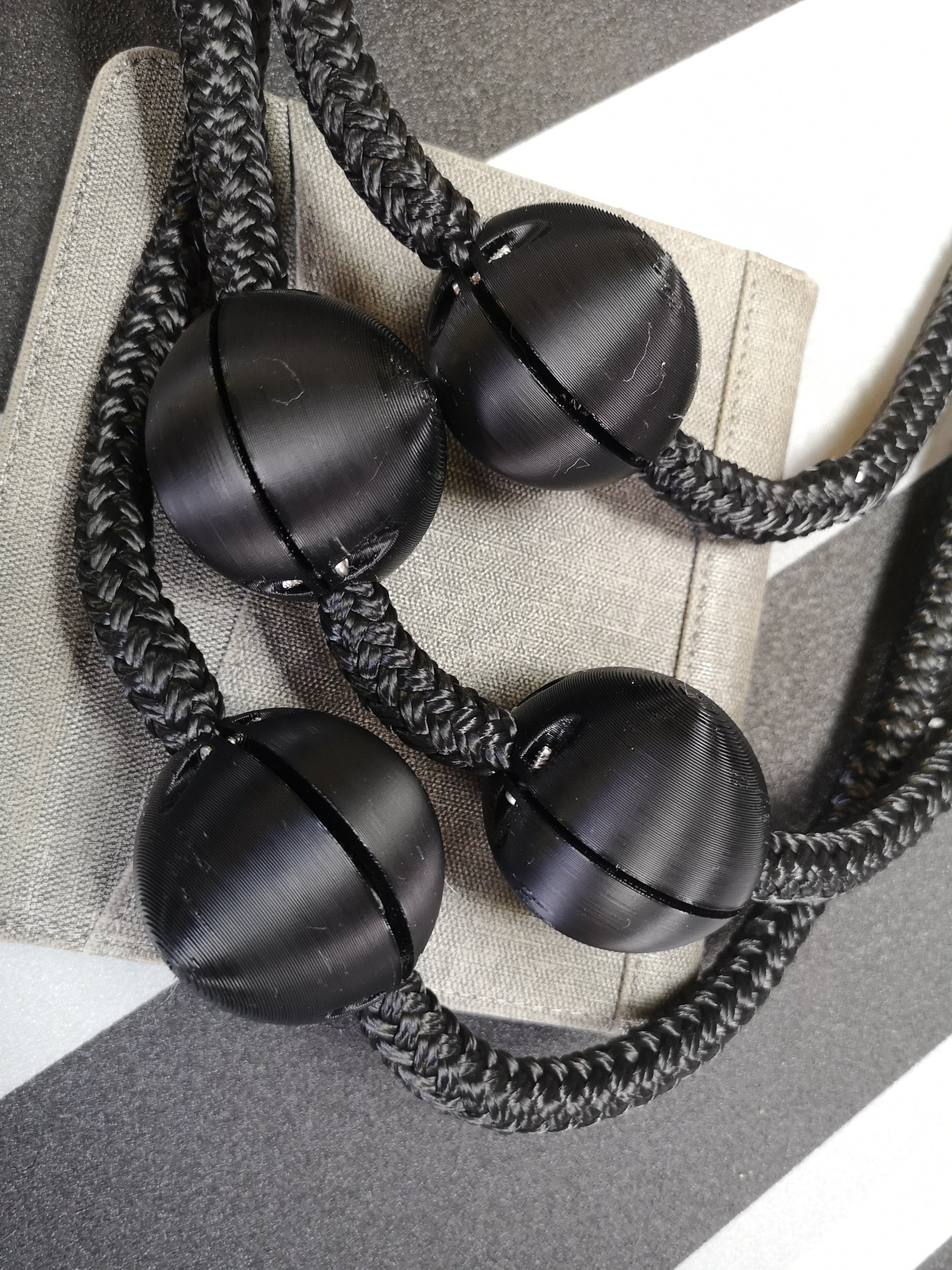 Rope knot clamp lock for secure hard-stops against eyescrews, pulleys, etc.