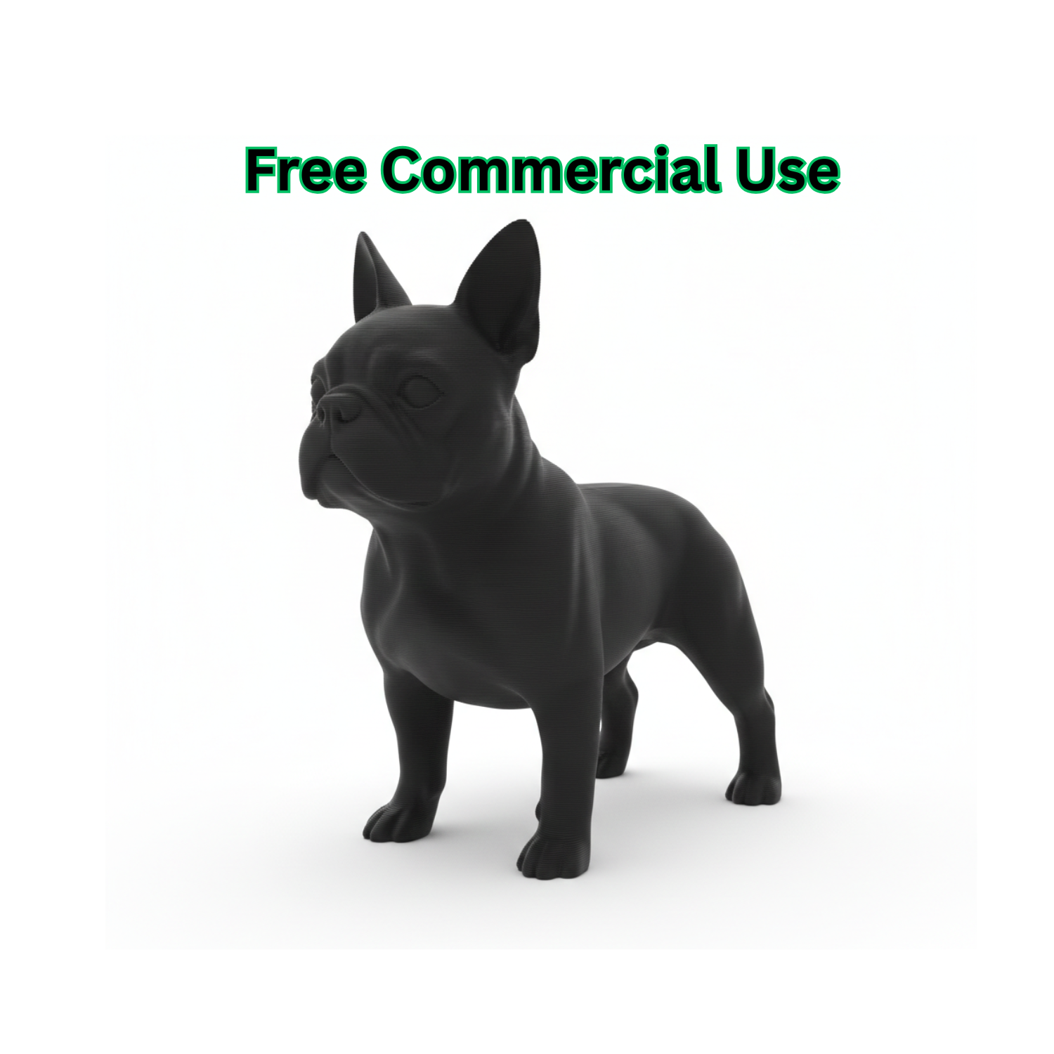 Boston Terrier Dog Figurine
