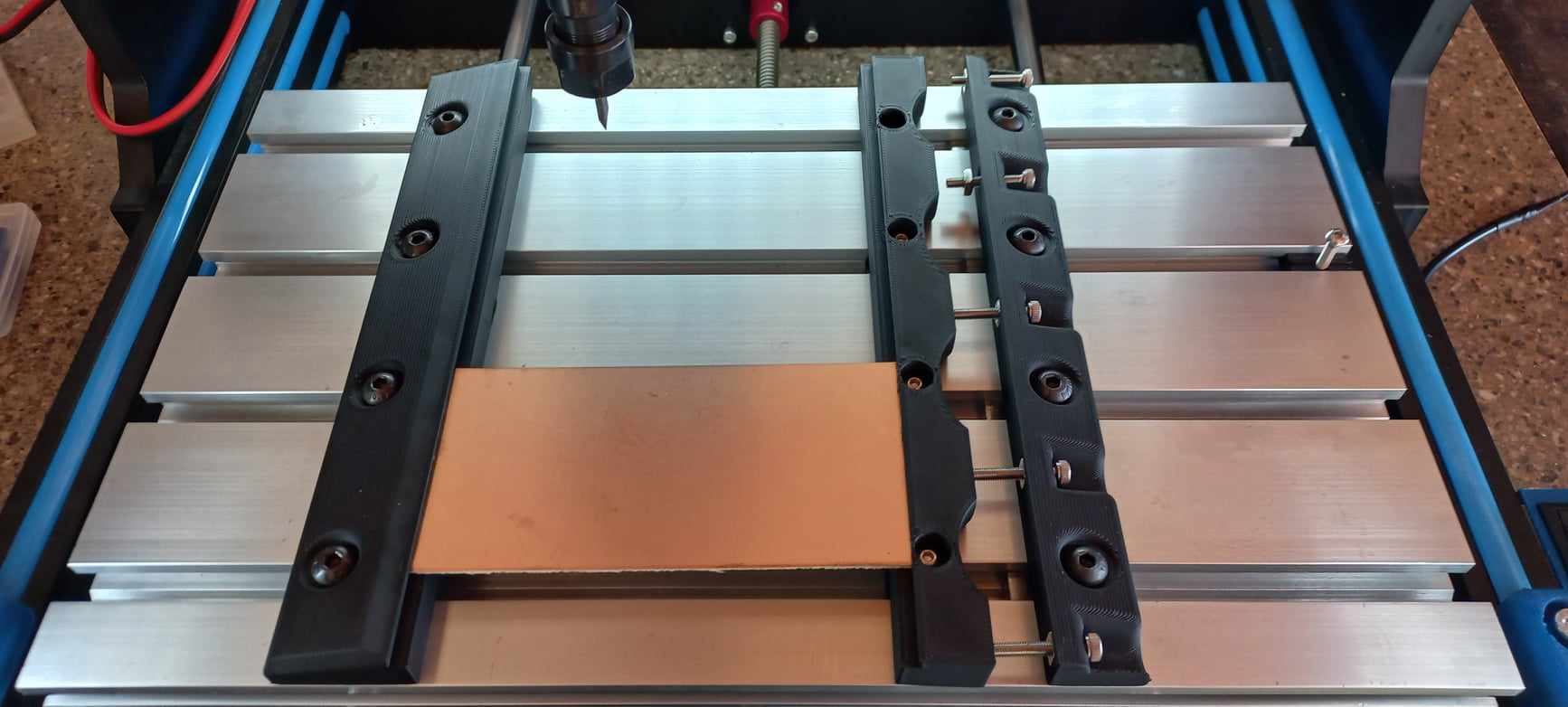 3018 cnc Adjustable PCB clamp