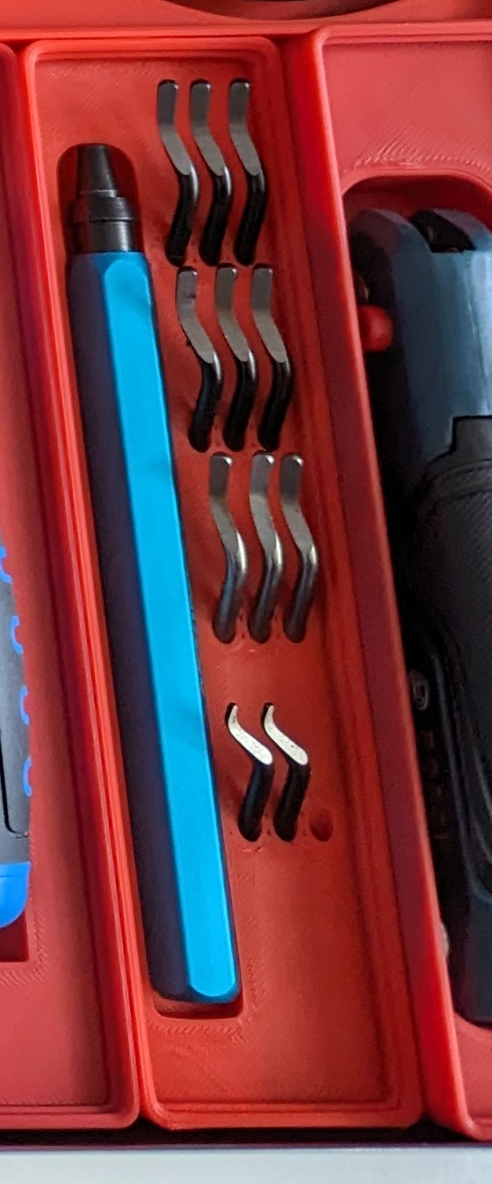 Gridfinity Deburring Tool Holder