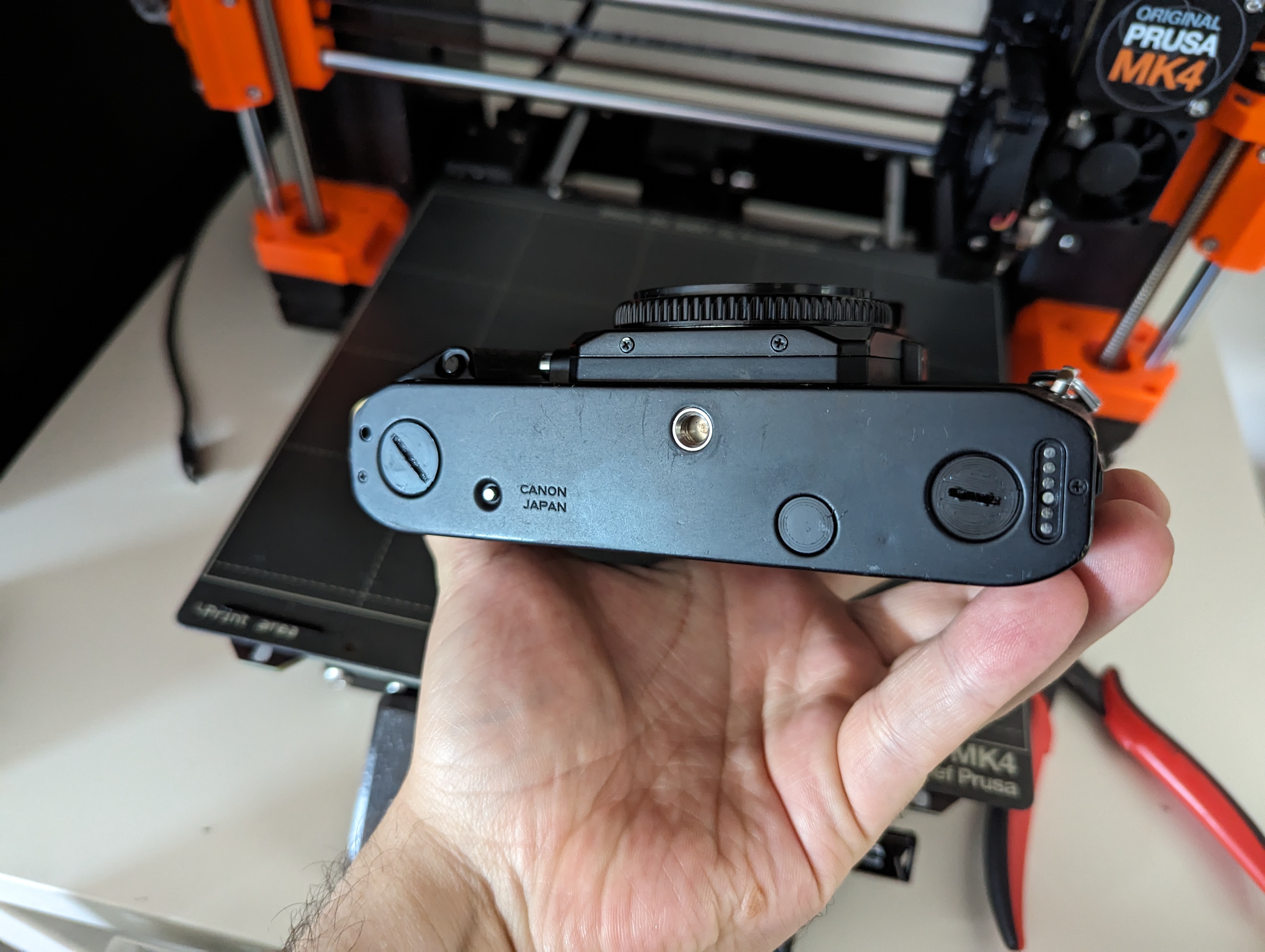 Canon New F-1 Replacement Bottom Caps