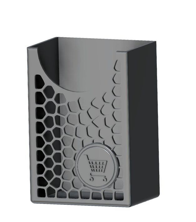 Shopping Bag Holder for Peg Board / Wall Mount - photo 3