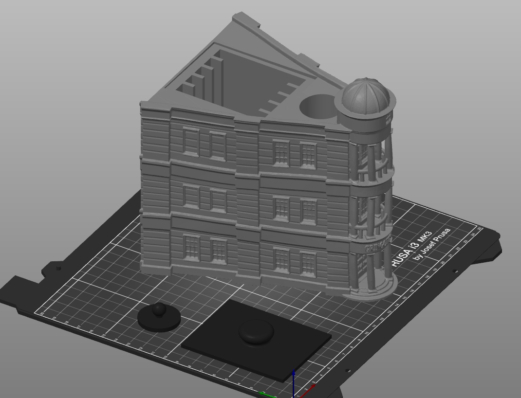Gringotts Bank - 2.5 HDD Storage Rack (Remix from Thingiverse) - photo 3