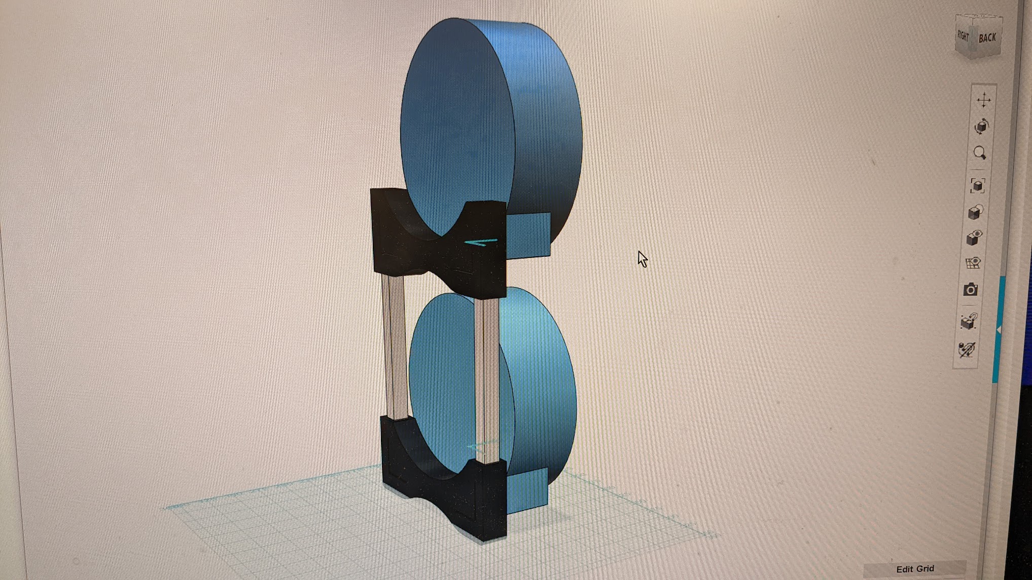 Simple filament spool storage shelfs - photo 3