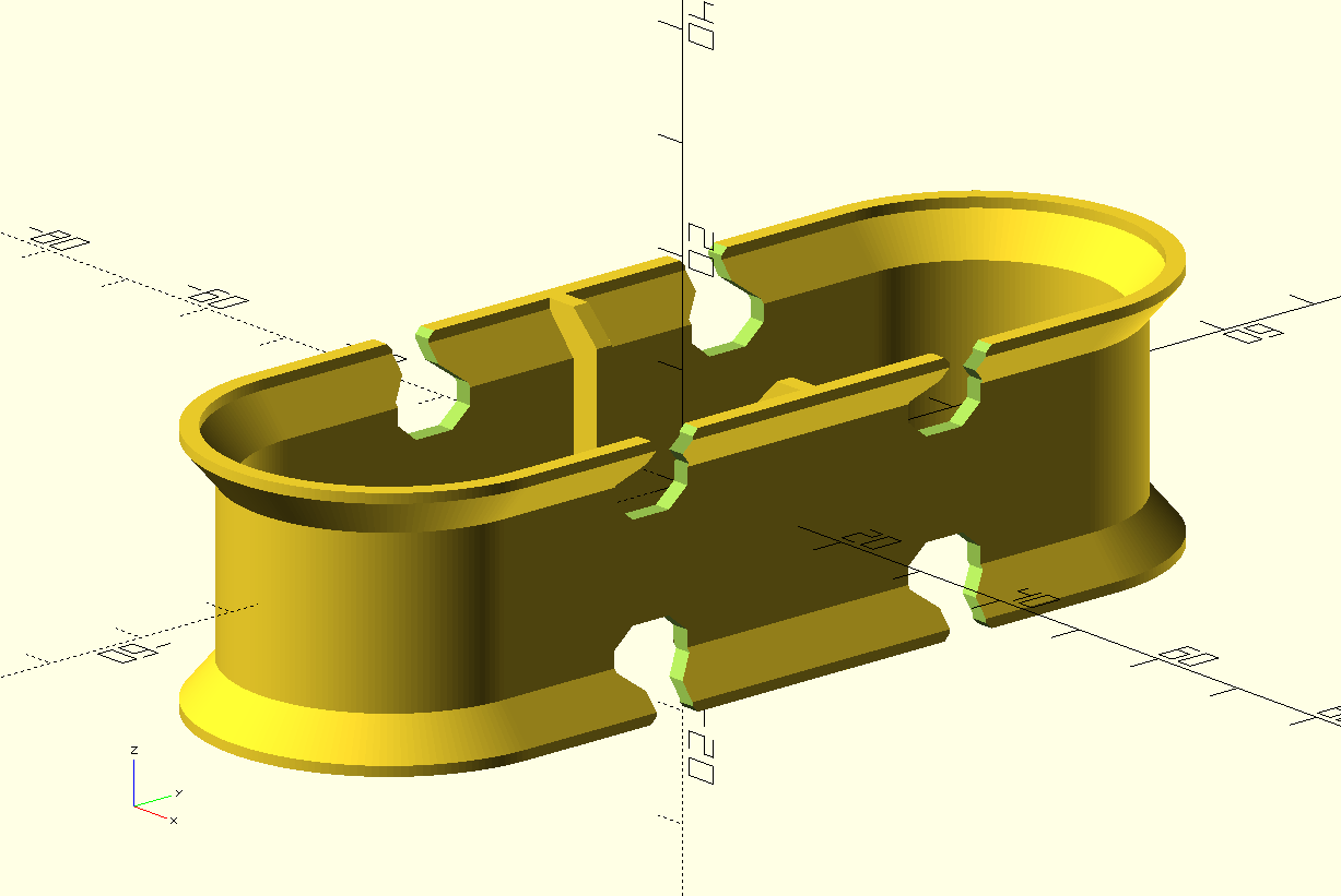 Cable Tidy Spool OpenSCAD