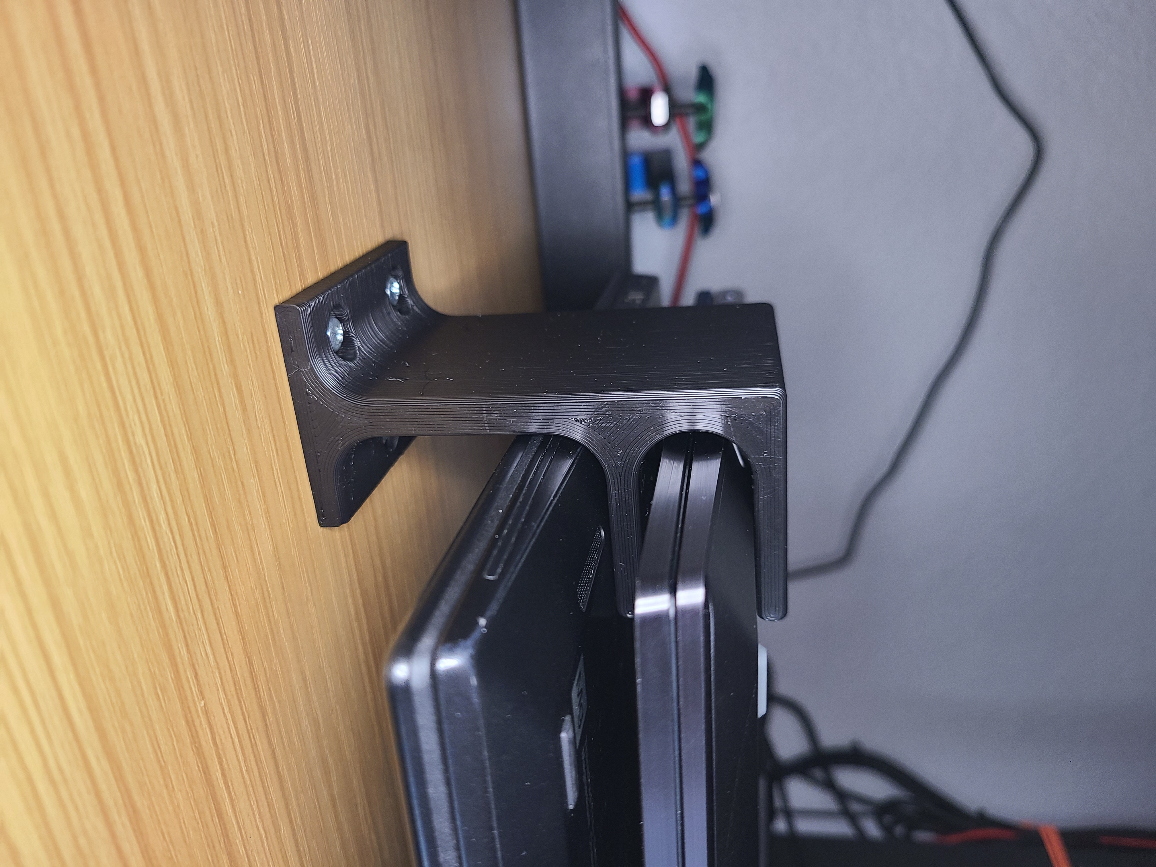 3-Piece Under Desk Dual Laptop Mount