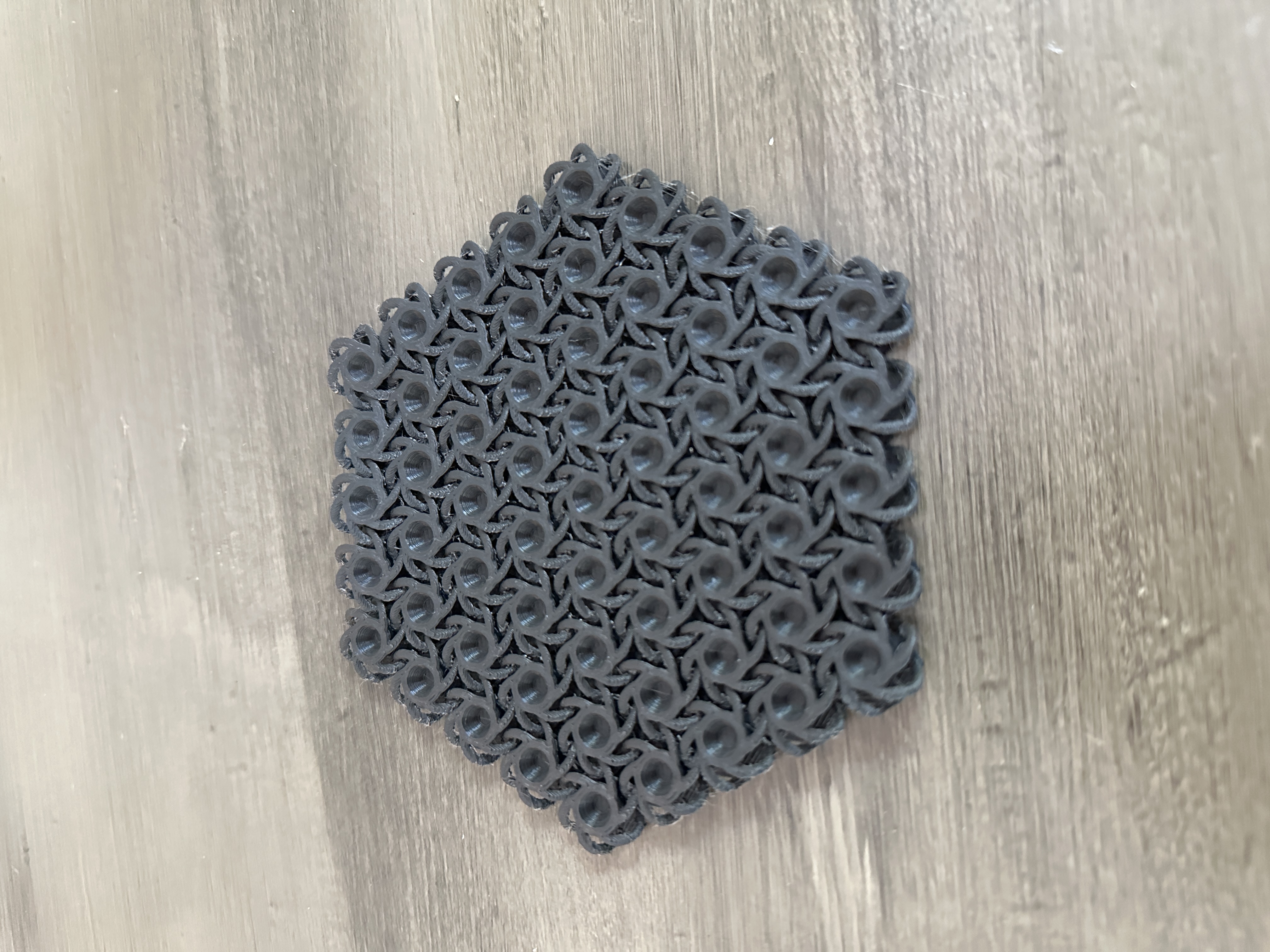 Hex NASA Fabric Coaster - photo 2