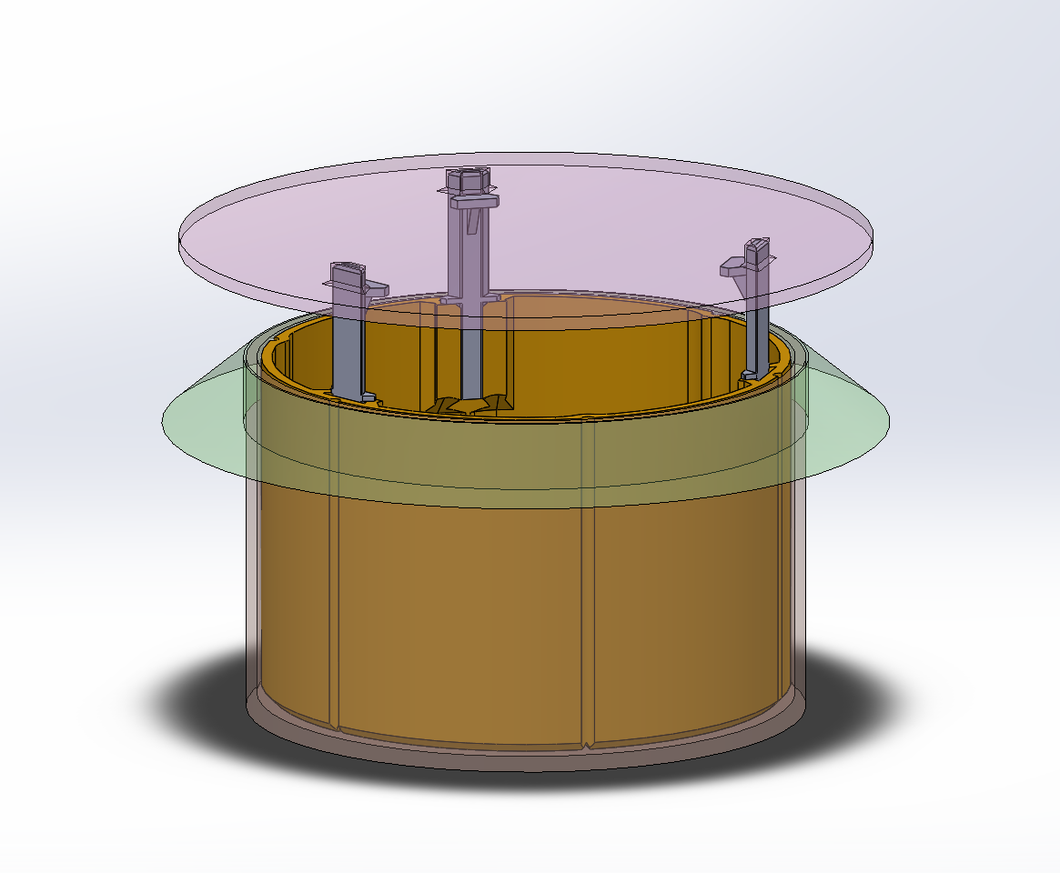 Garden snail trap with drain insert (easy print)