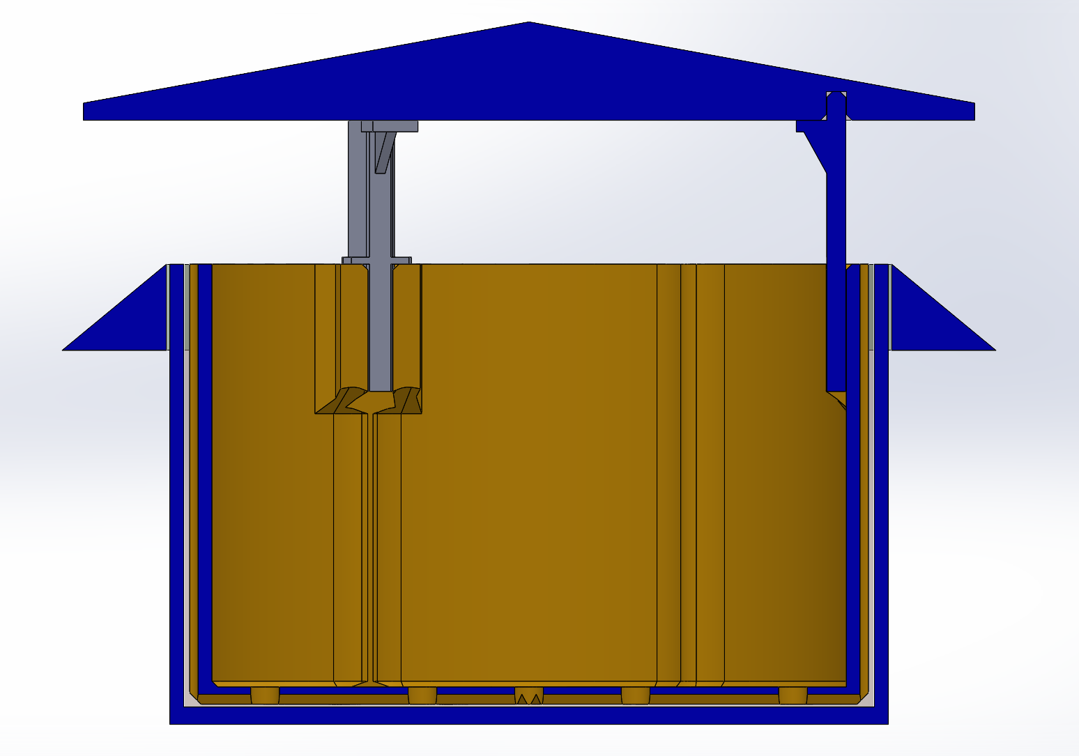 Garden snail trap with drain insert (easy print) - photo 3