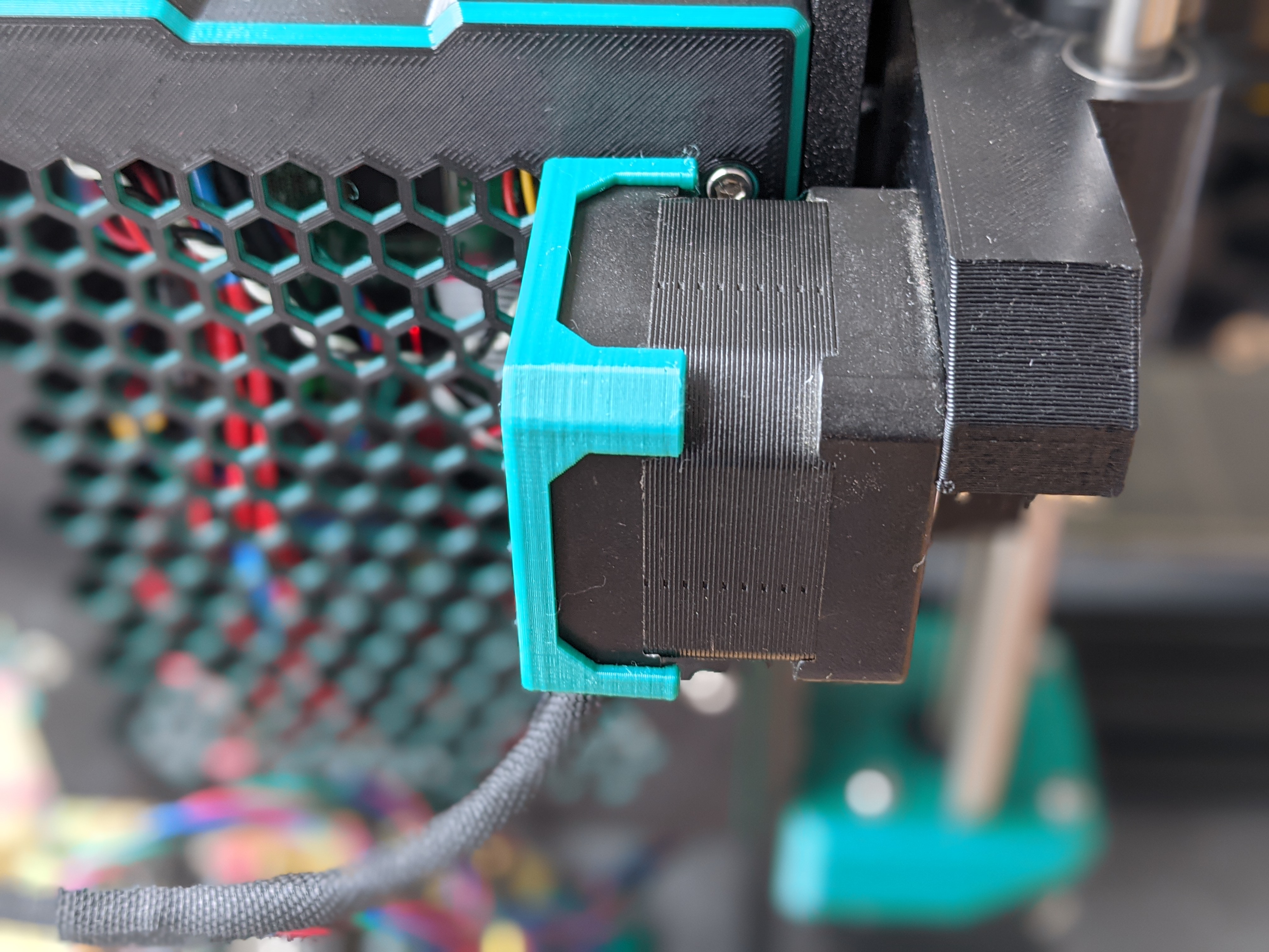 X-axis cable strain relief for Prusa MK2, MK2.5, and MK3 series and Prusa mini - photo 3