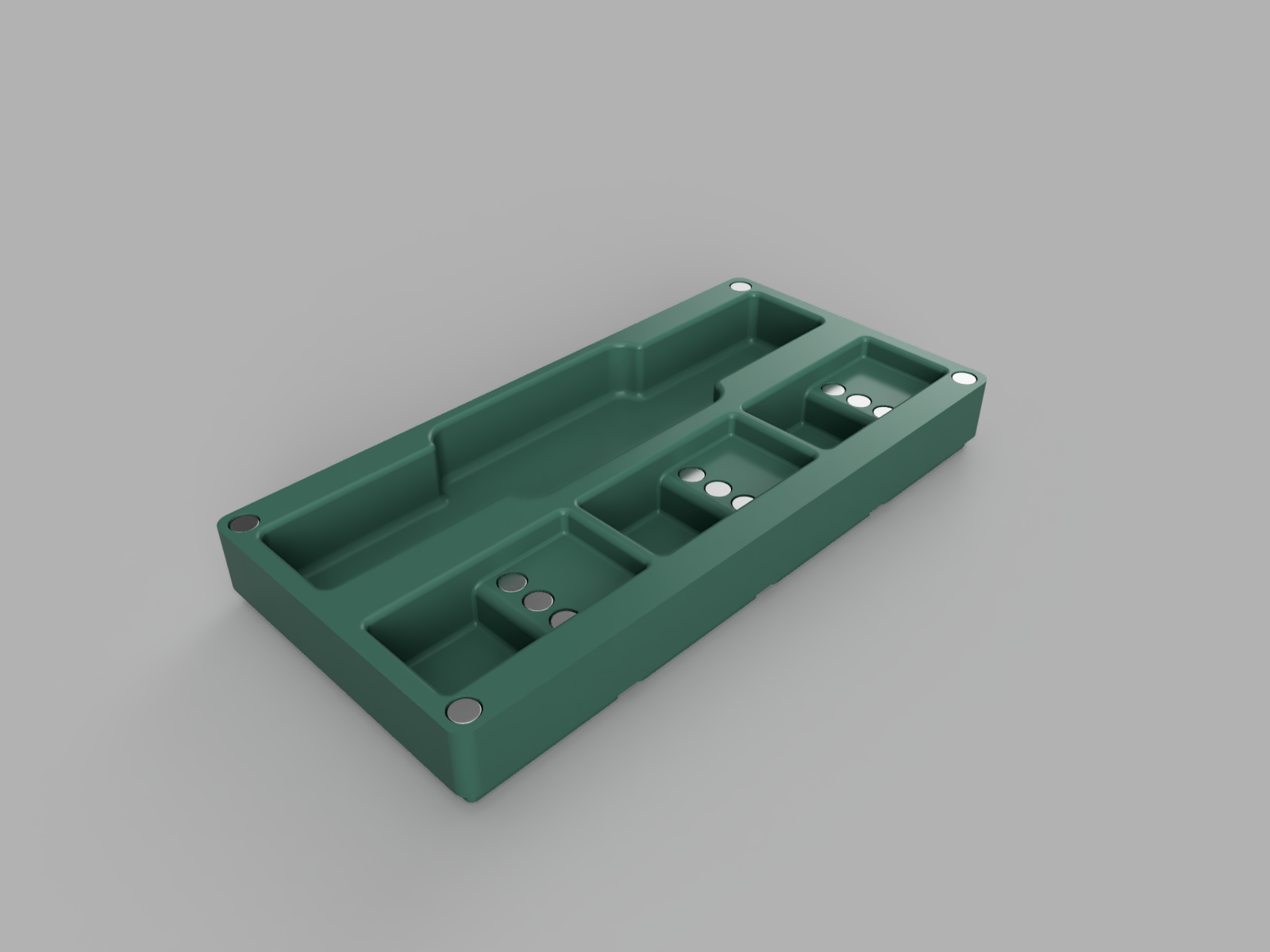 Gridfinity 2x4x4U Deburring Tool Case ( only 6x2 magnets ) - photo 4