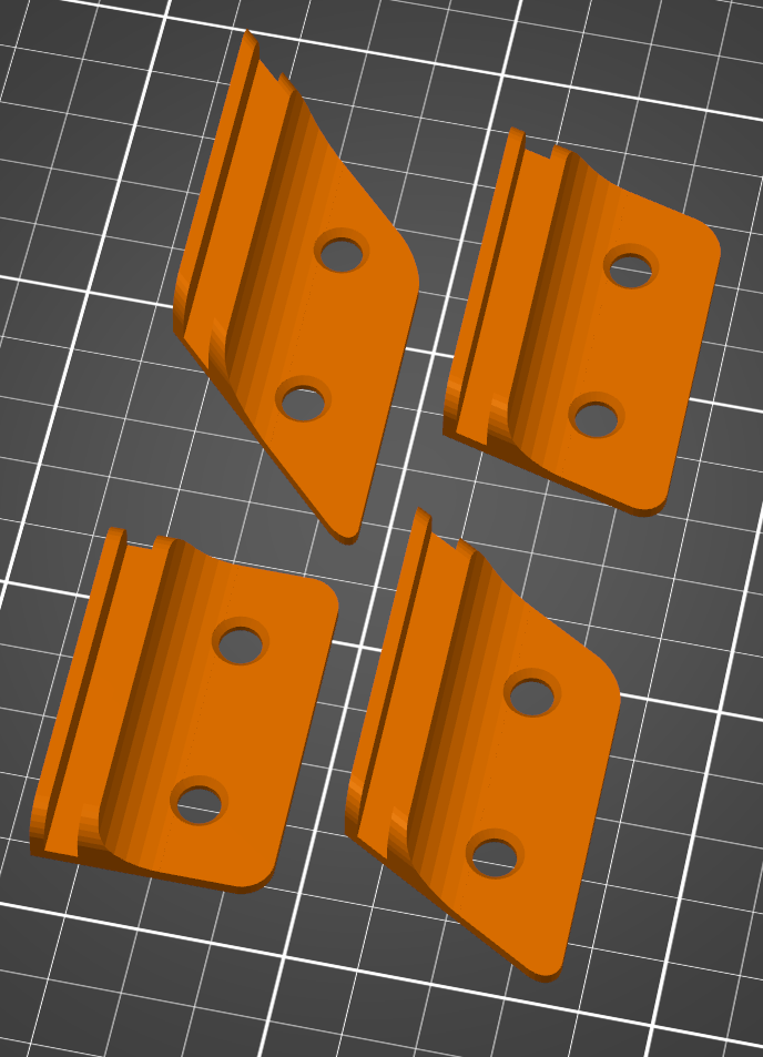 Customizable Angled Slide-in Shelf Bracket - photo 4