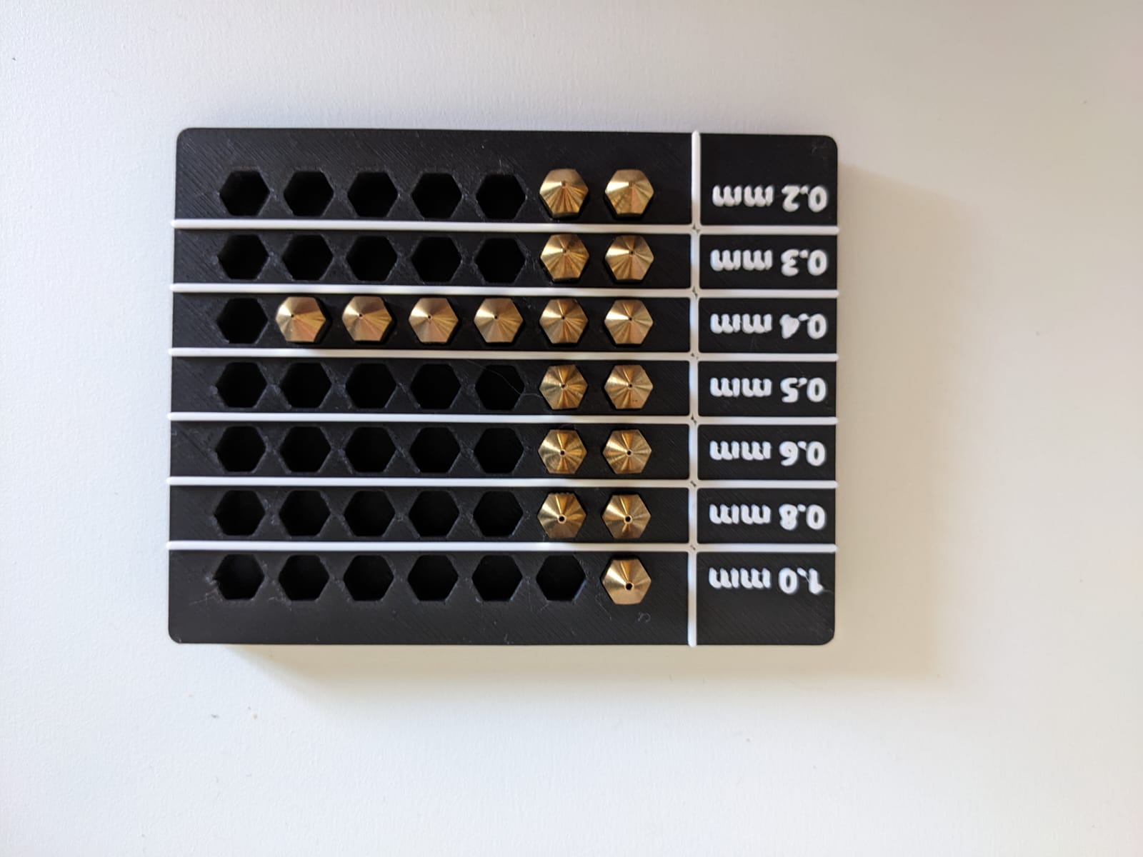 Nozzle tray insert for Modular shelving system - photo 2