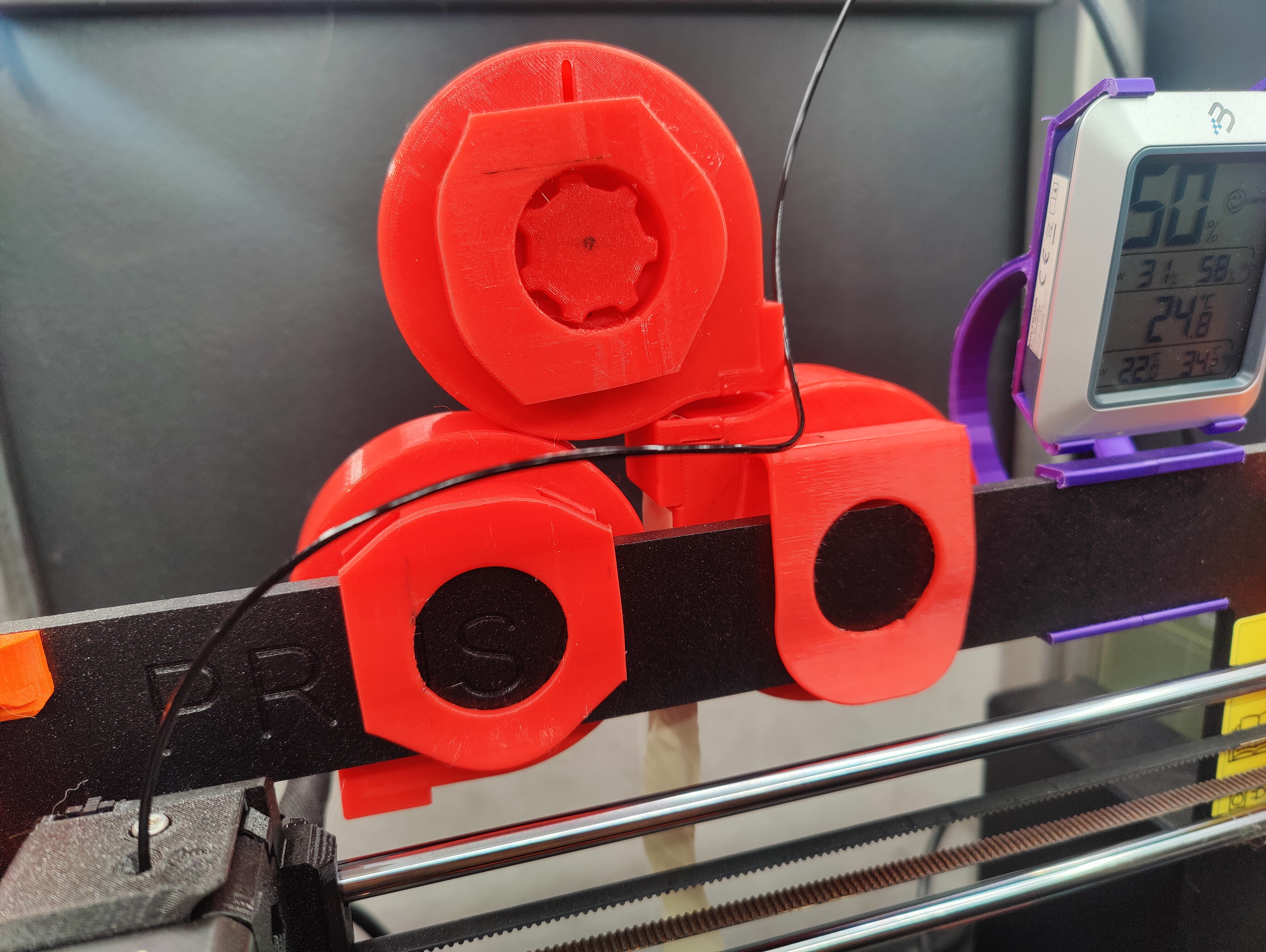 Shooting target repair sticker dispenser belt clip