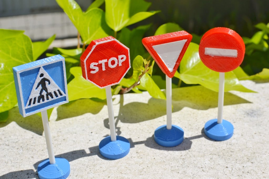 Traffic signs toy