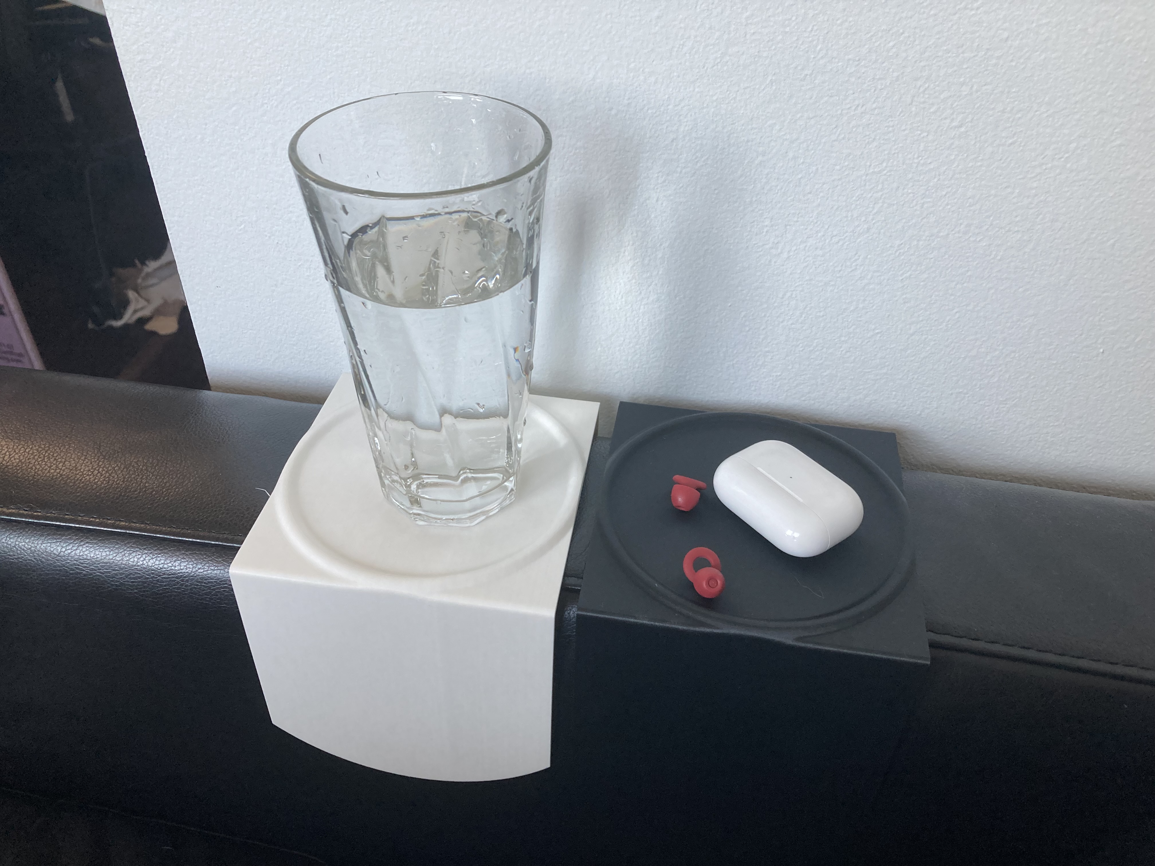 Tray, cupholder, or coaster for square armrest (Ikea Morabo) - photo 2