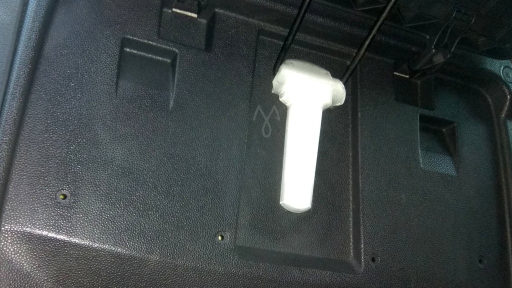 OEM Zafira B (Opel/Vauxhall) Rear seats desk shelf holder