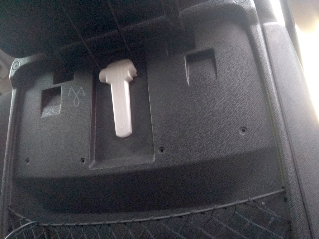 OEM Zafira B (Opel/Vauxhall) Rear seats desk shelf holder - photo 3