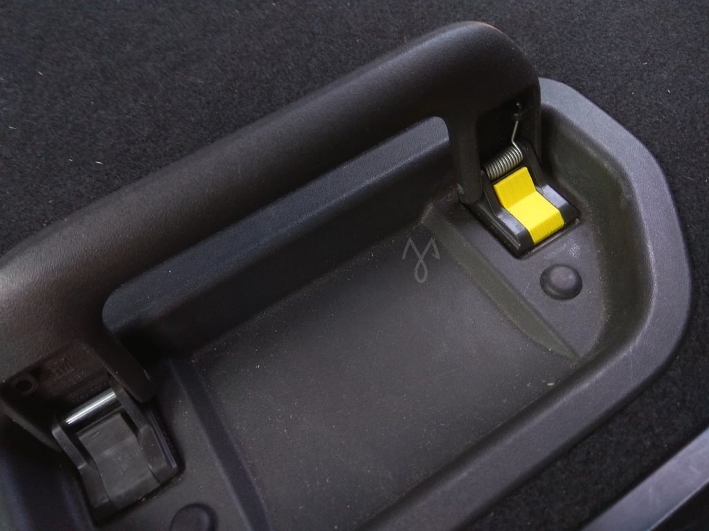 OEM Zafira B (Opel/Vauxhall) Foldable rear seats handle clip - photo 4
