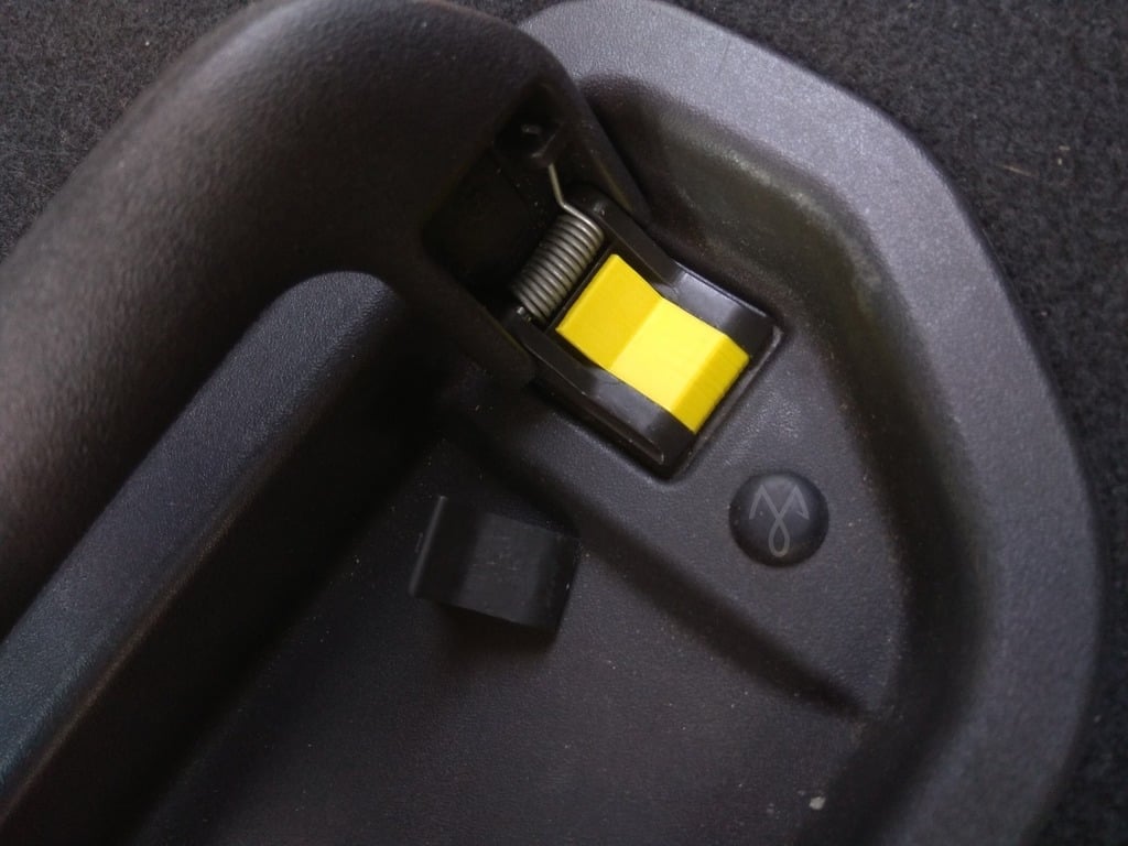 OEM Zafira B (Opel/Vauxhall) Foldable rear seats handle clip - photo 3