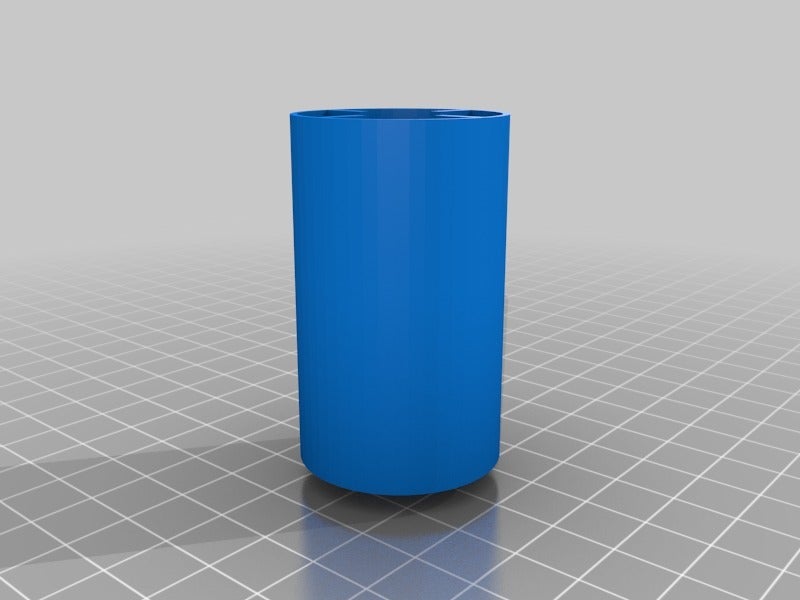 AA battery to D-cell adapter