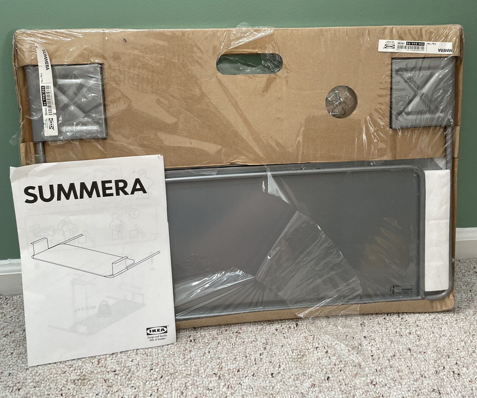 Ikea Summera Galant keyboard tray brackets (raised 35mm) - photo 2