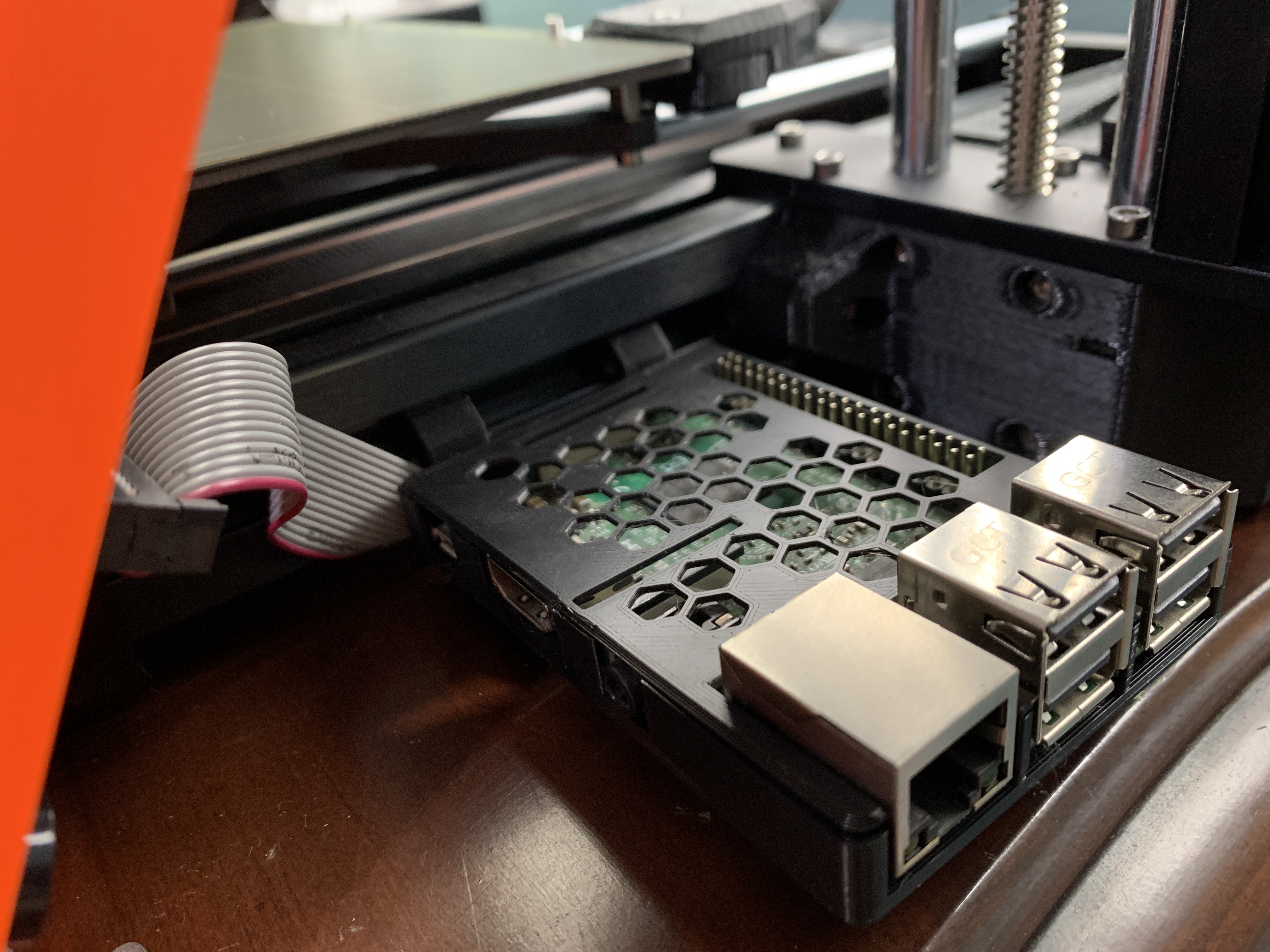 Prusa mini Raspberry Pi 3 3030 mount - photo 2