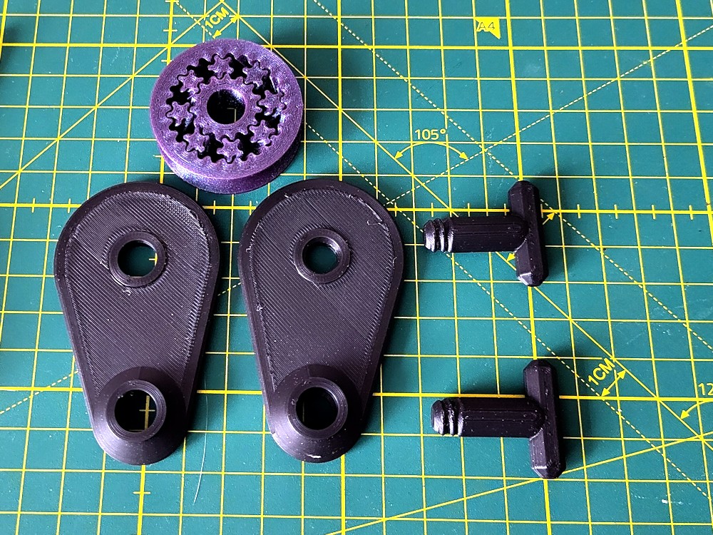 pulley / snatch block with planetary gear bearing v2 - photo 4