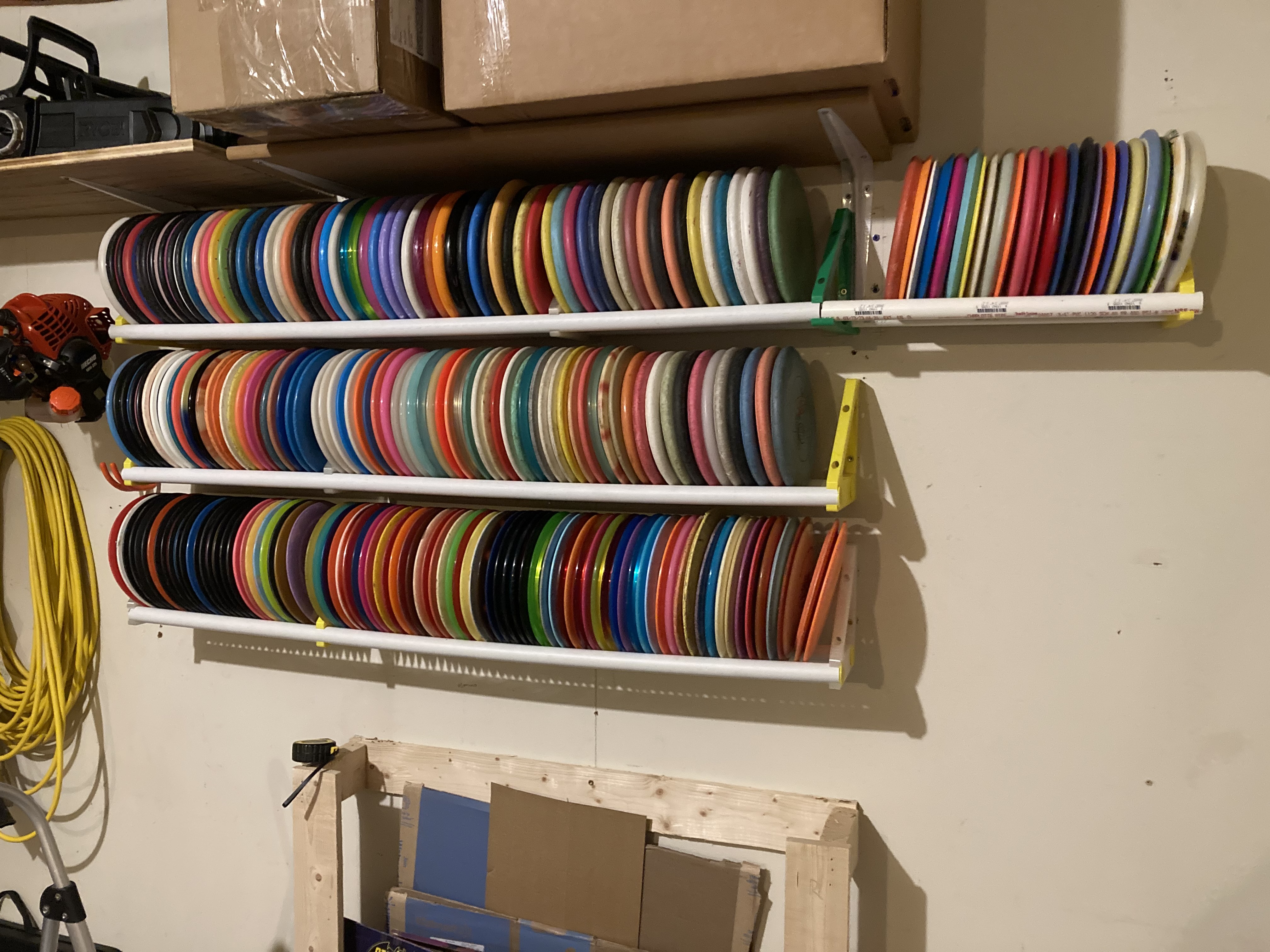 Disc Golf Shelf Bracket