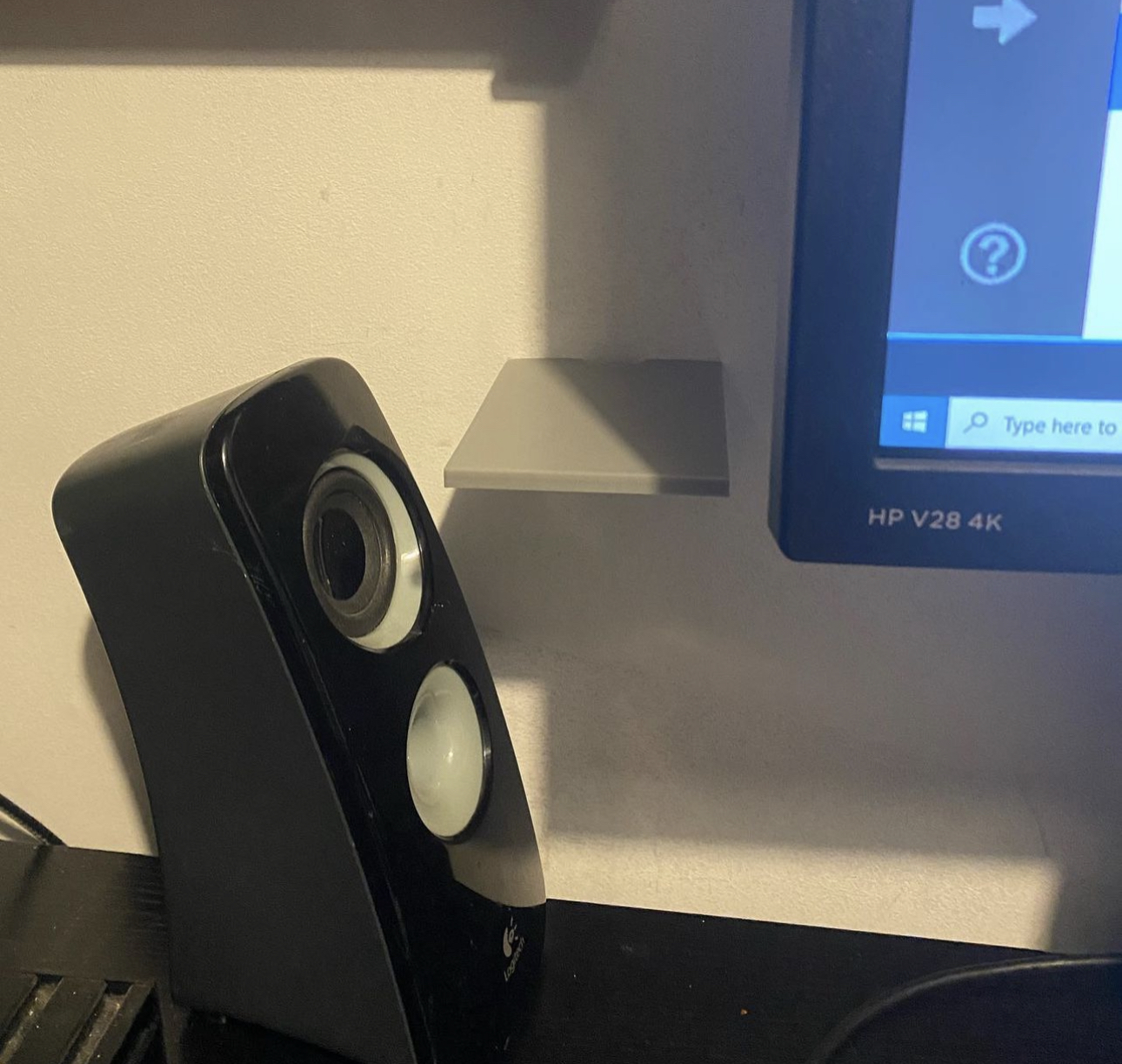 Floating Speaker Shelf