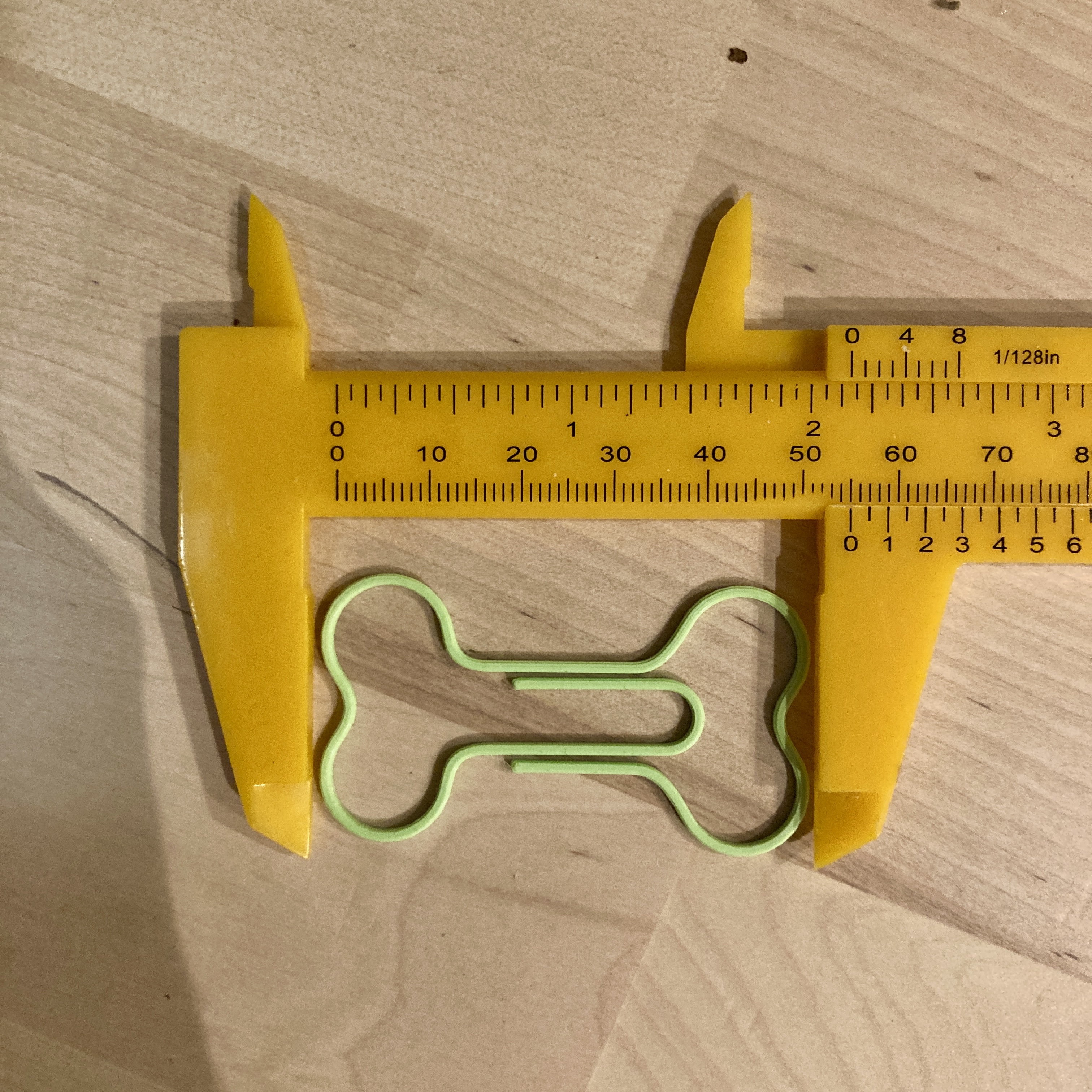 Paper clip bone shaped - photo 3
