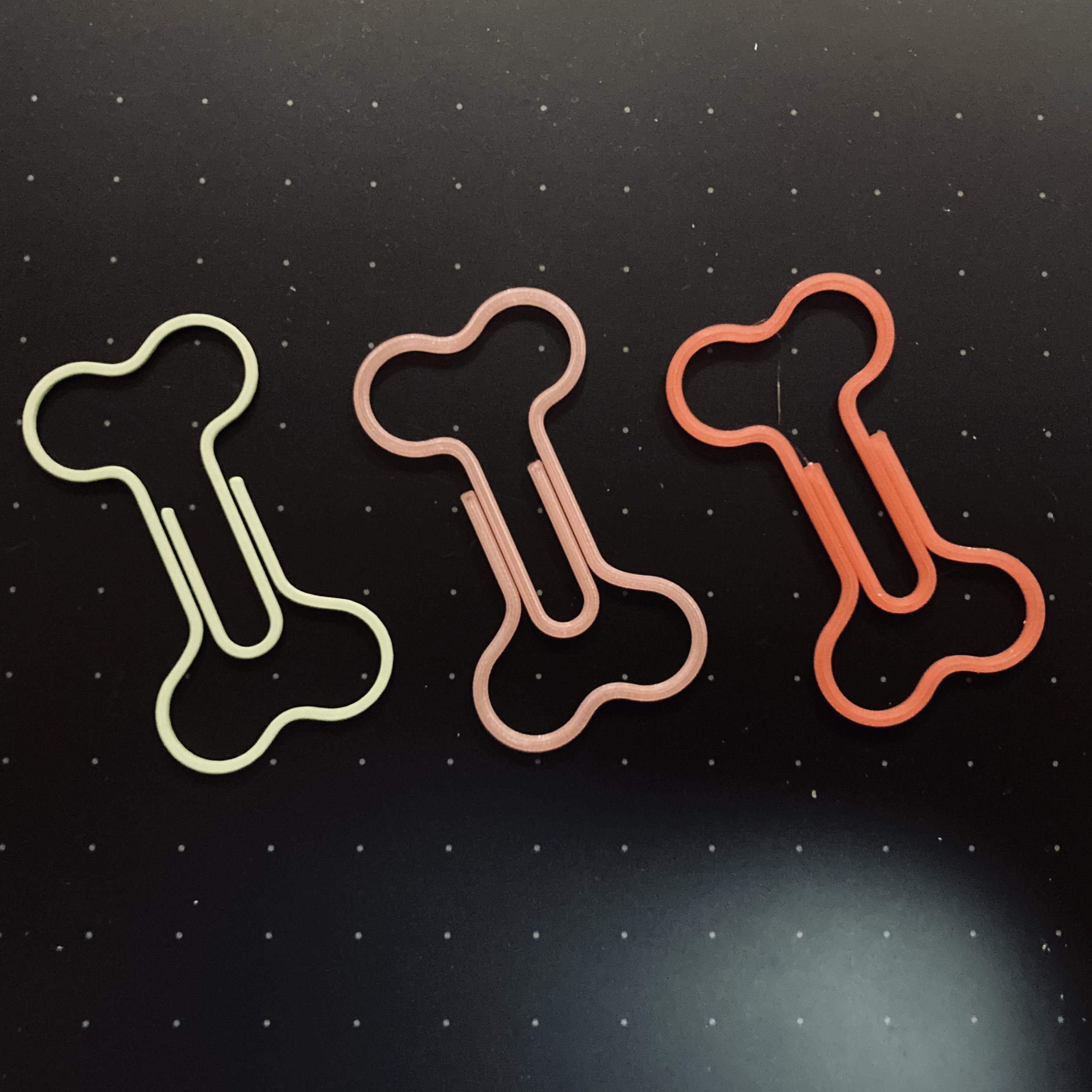 Paper clip bone shaped - photo 4