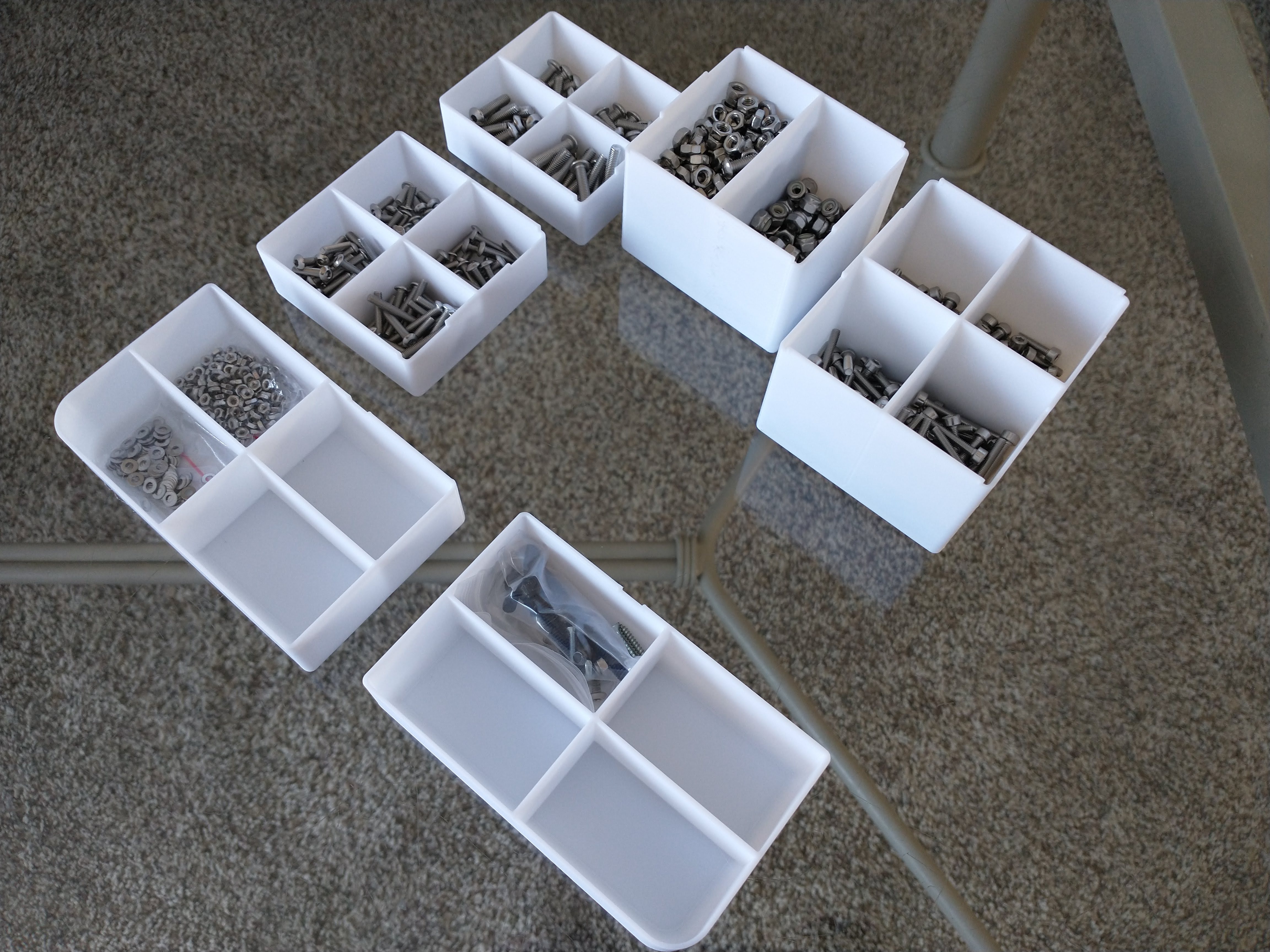 HDX (or Hypertough / Hyper Tough / Anvil) Organizer Box Inserts (FreeCAD Parametric) - photo 2