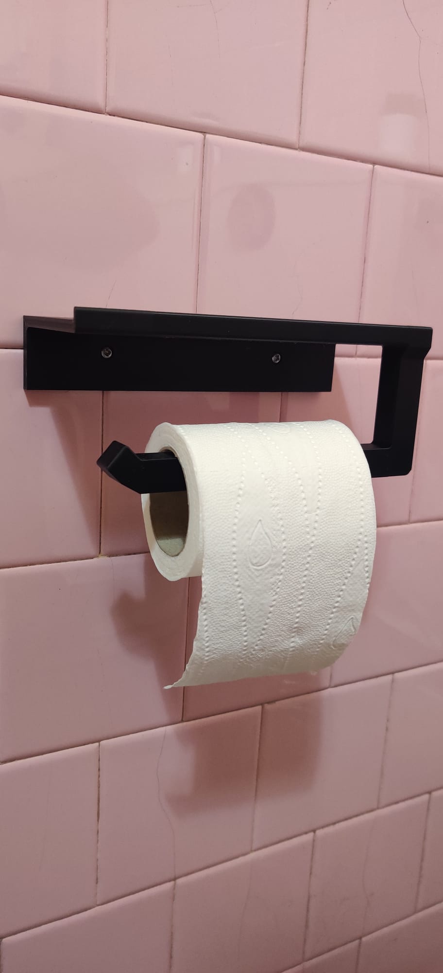 bathroom toilet paper shelf - suporte rolo de papel wc - photo 4