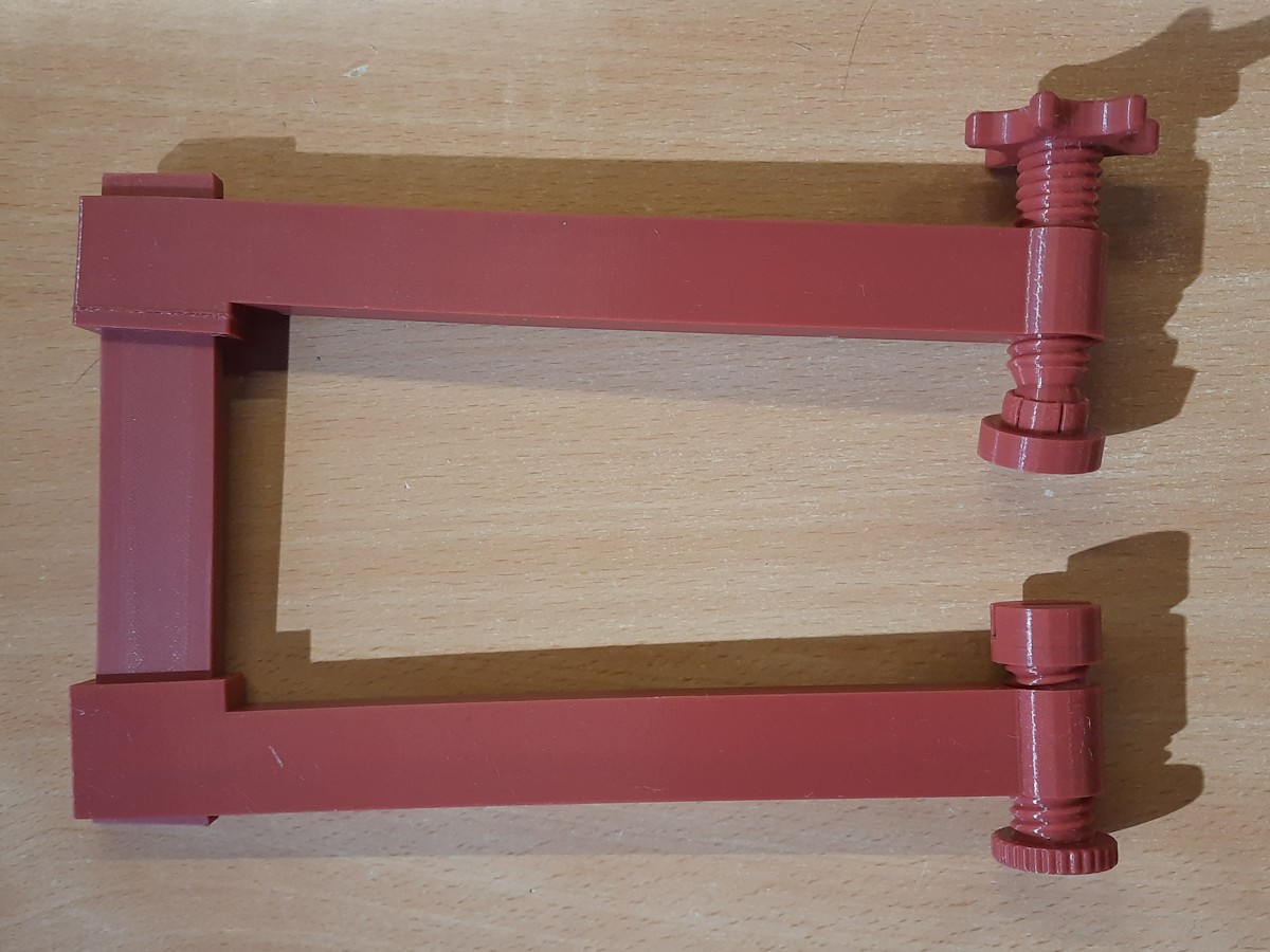 long reach soundhole clamp / bridge clamp (for guitar repair) - photo 2