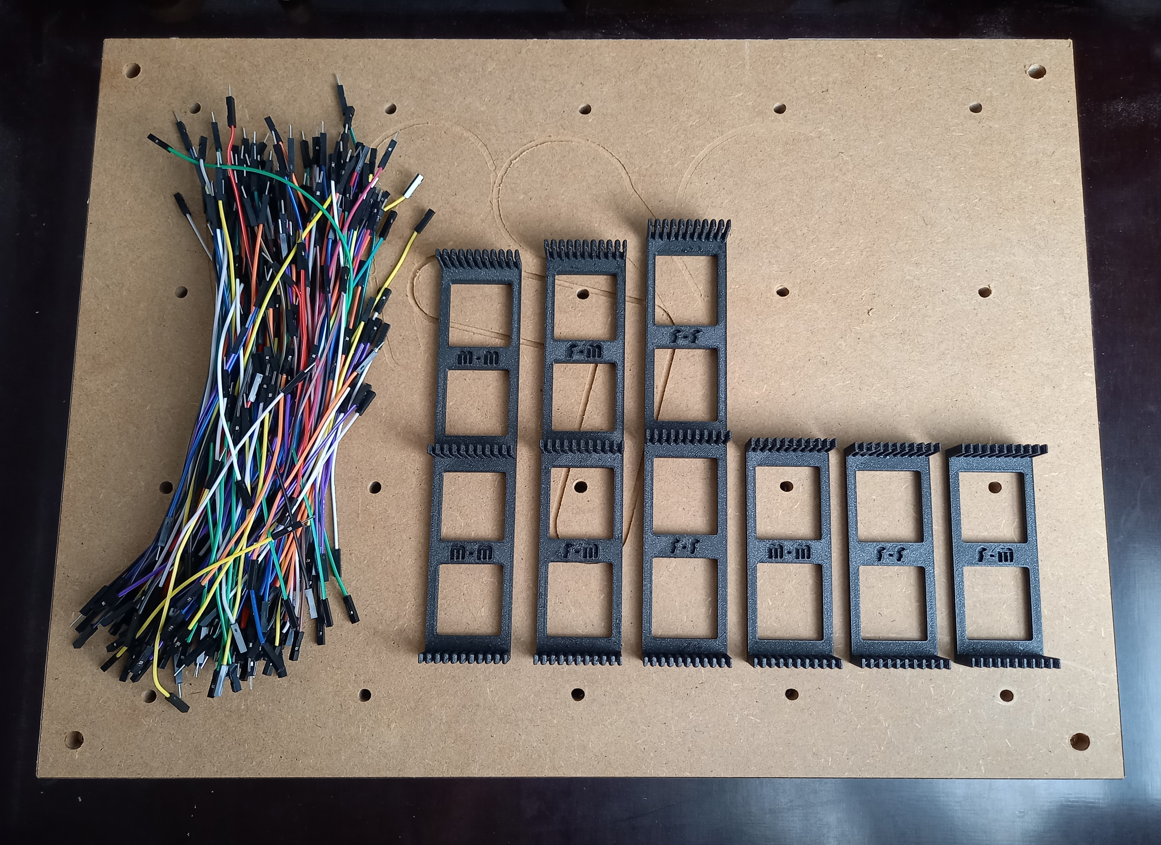 Dupont Cable Organizer 10 & 20mm with optional Skadis hooks - photo 2