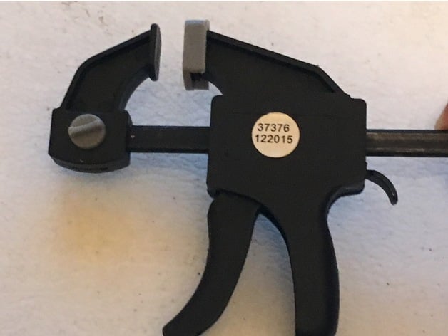 Harbor Freight ratcheting clamp replacement pad/foot