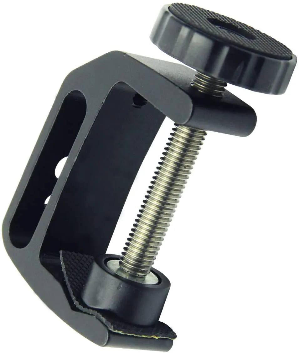 Indented clamp