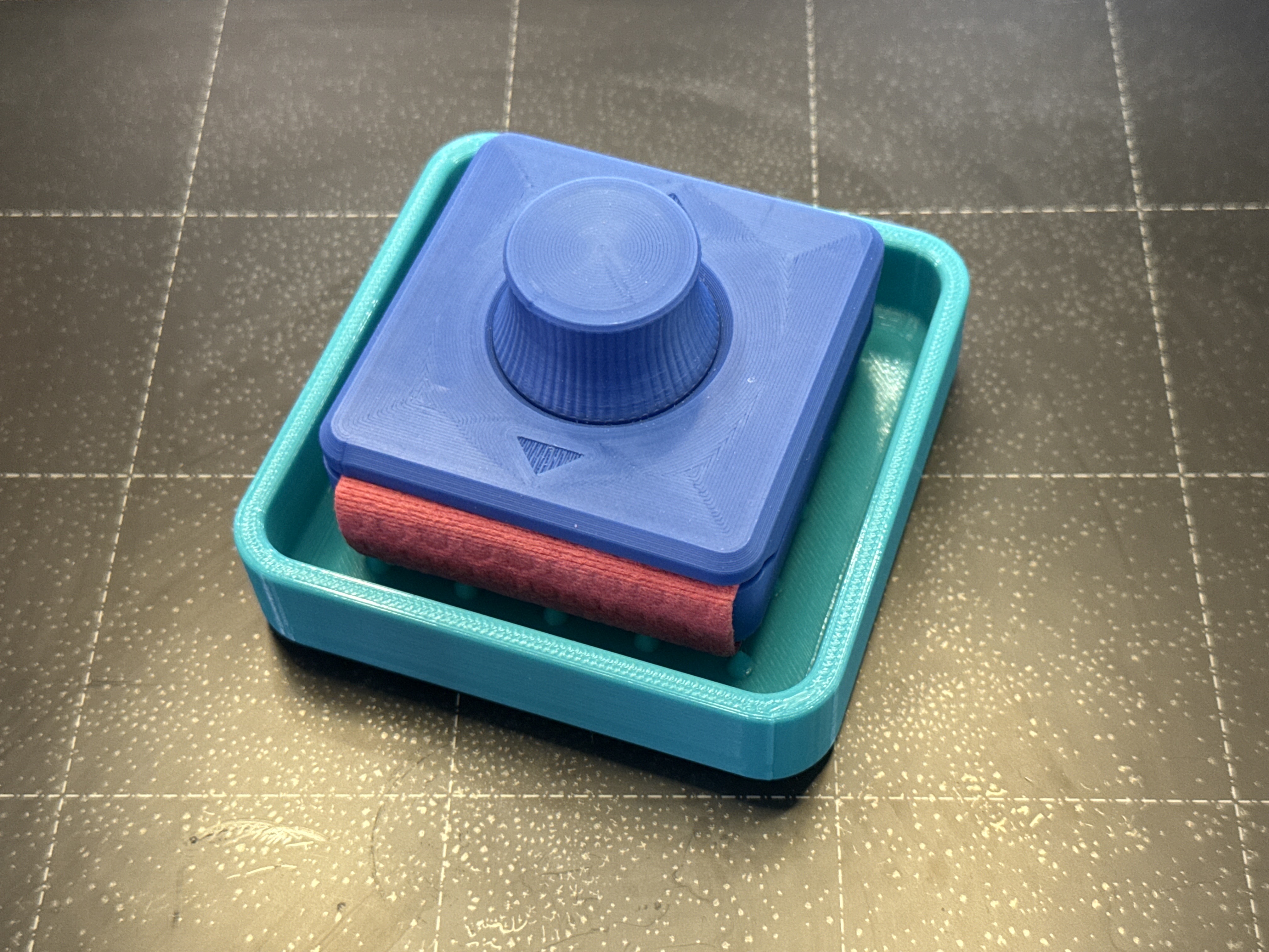 Build Plate Cleaner Microfiber Holder Alternative Tray - photo 4
