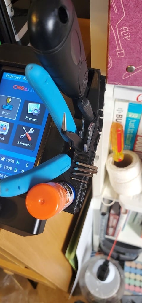ENDER 3 V2 DISPLAY TOOL HOLDER