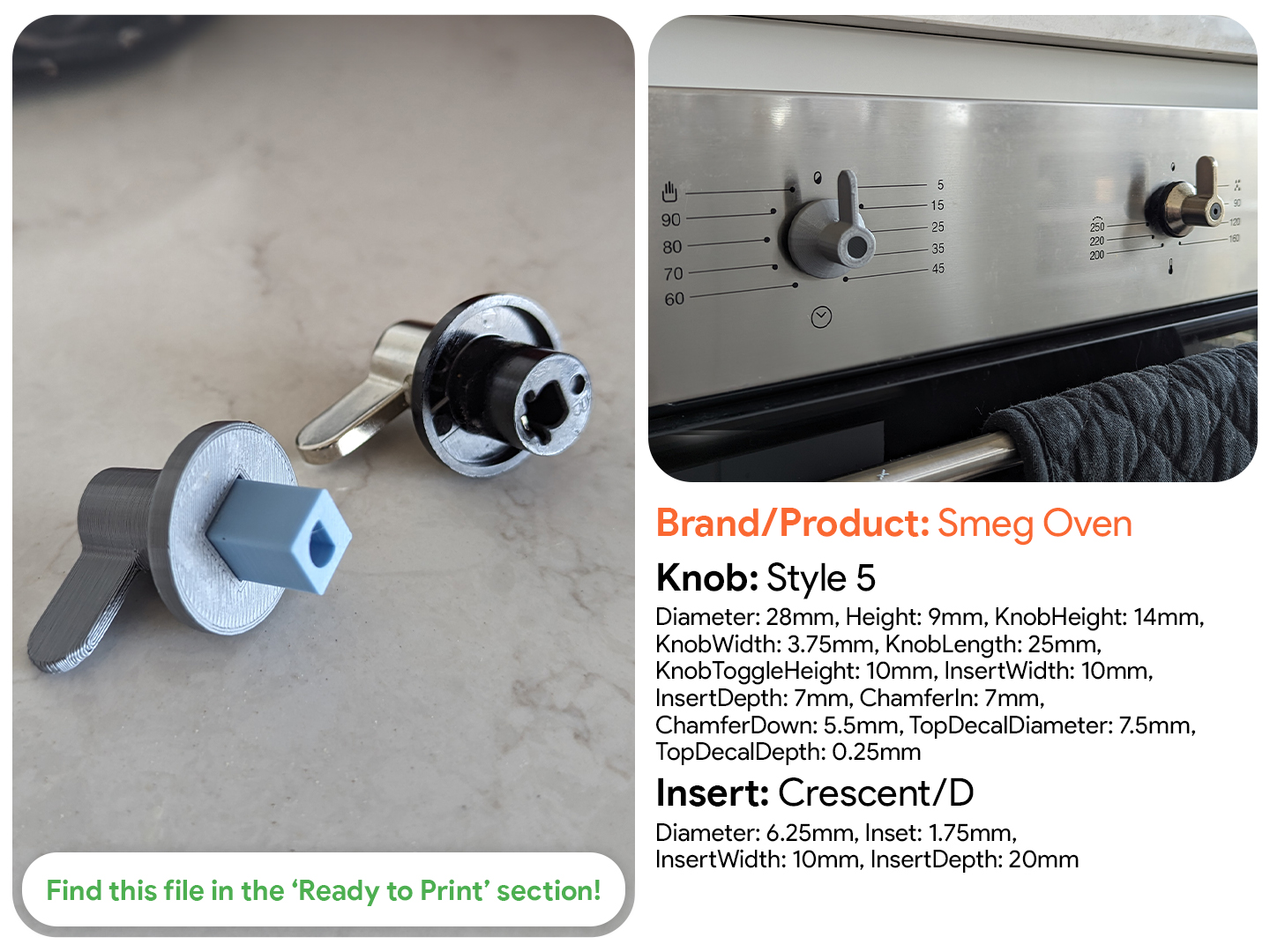 Ultimate DIY Replacement Knob Pack (for Samsung, Smeg, Toyota & More!) - photo 2