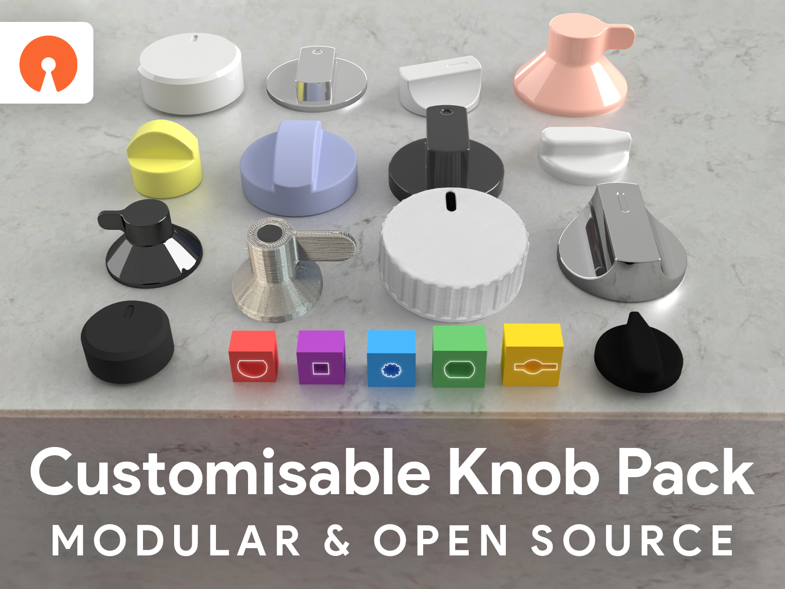 Ultimate DIY Replacement Knob Pack (for Samsung, Smeg, Toyota & More!)