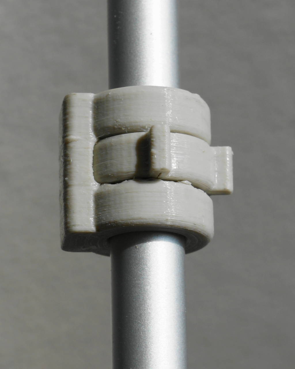 Eccentric shaft stop clamp bearing